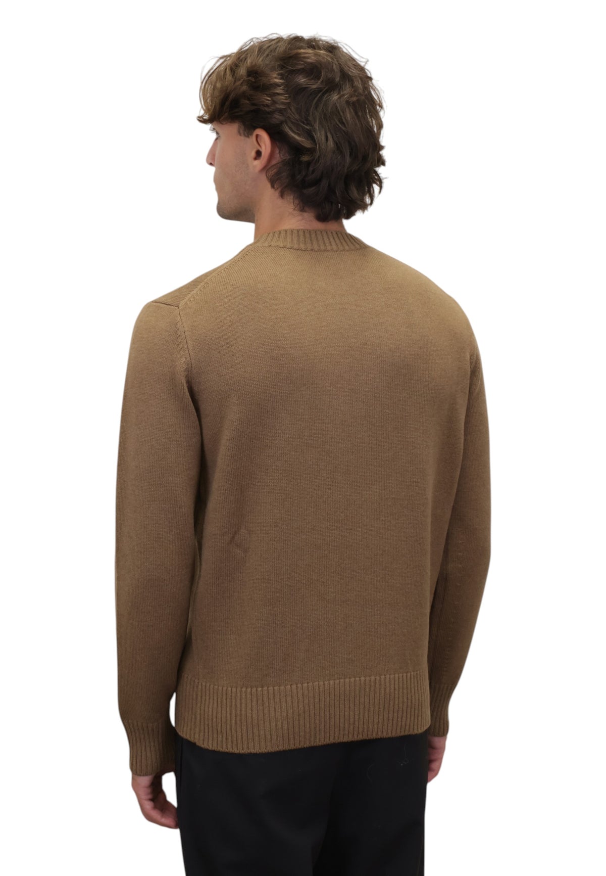 MAGLIE A GIROCOLLO Marrone Kangra