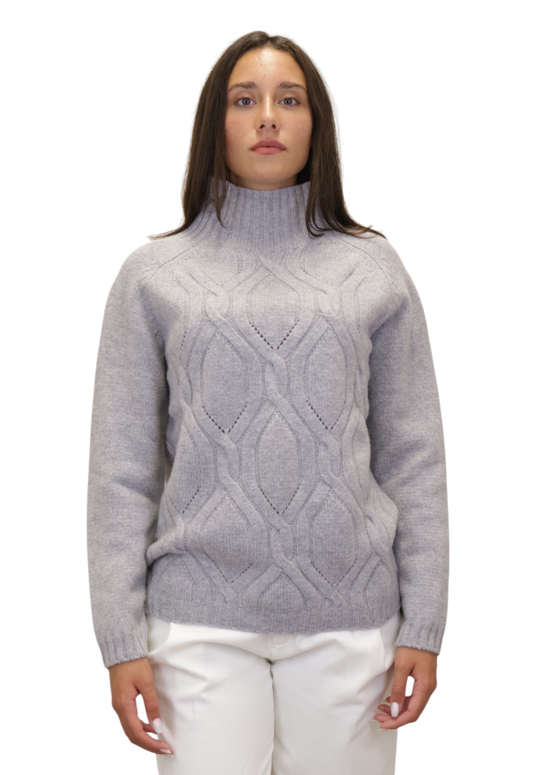 MAGLIE A LUPETTO Grigio Kangra