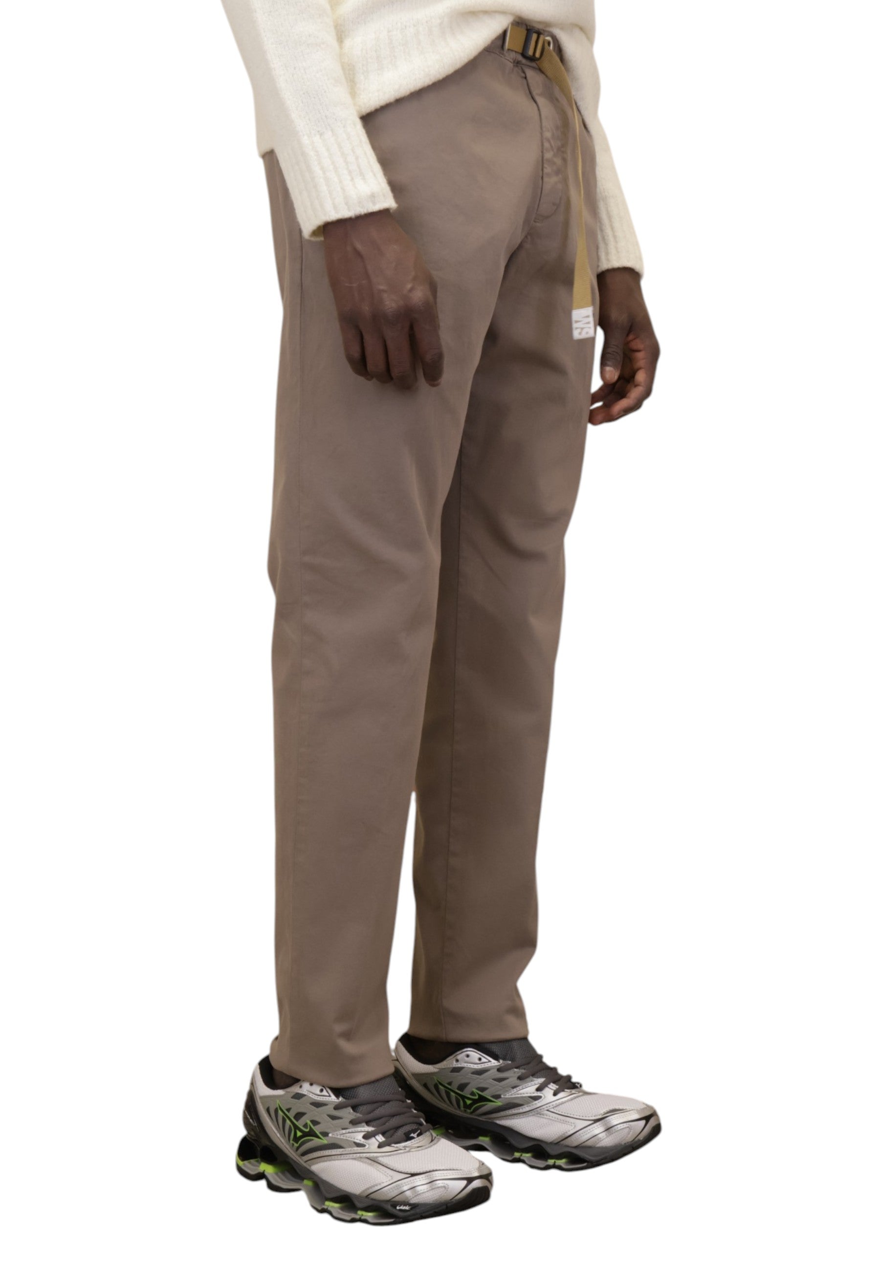 PANTALONI Beige White Sand