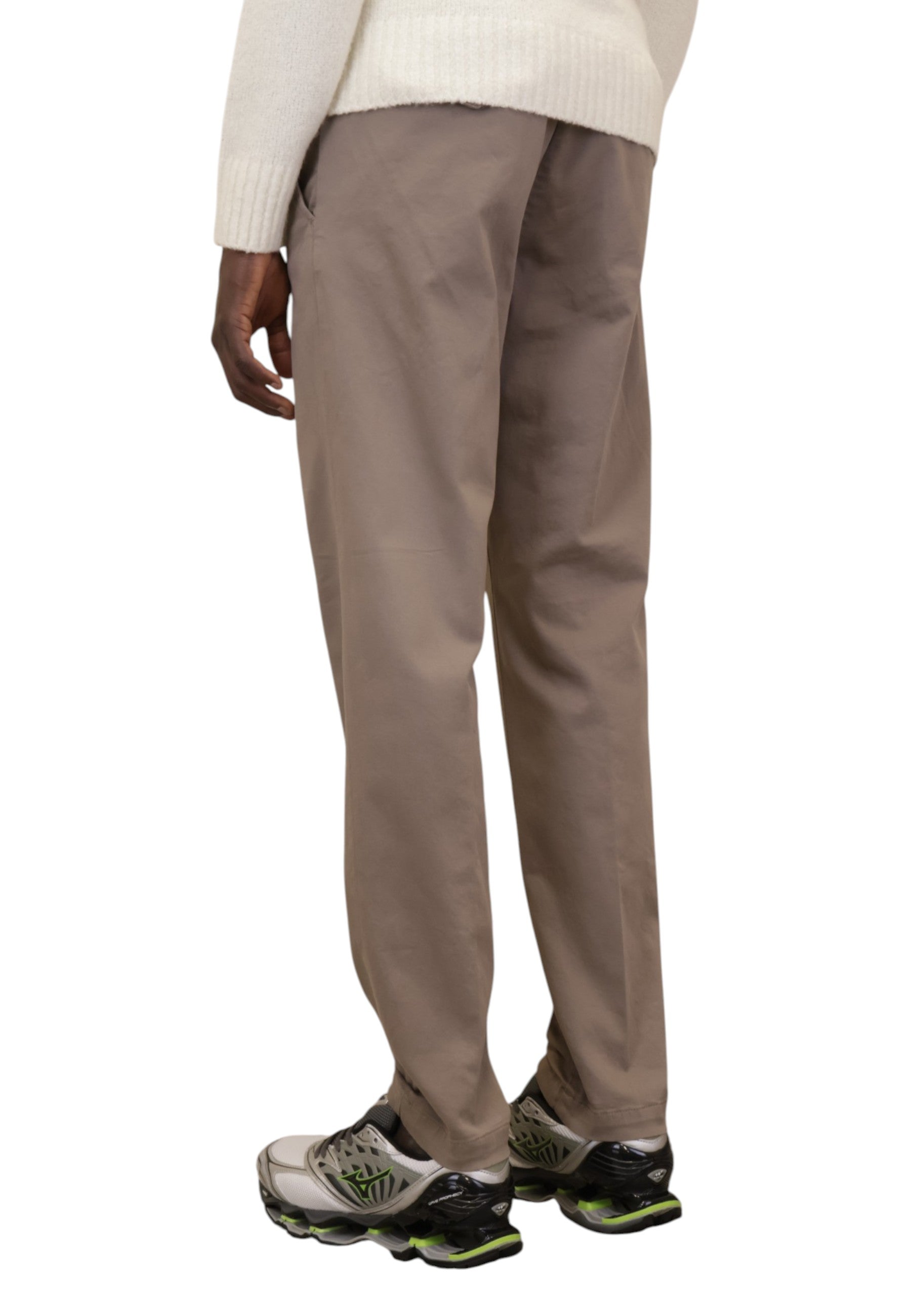 PANTALONI Beige White Sand