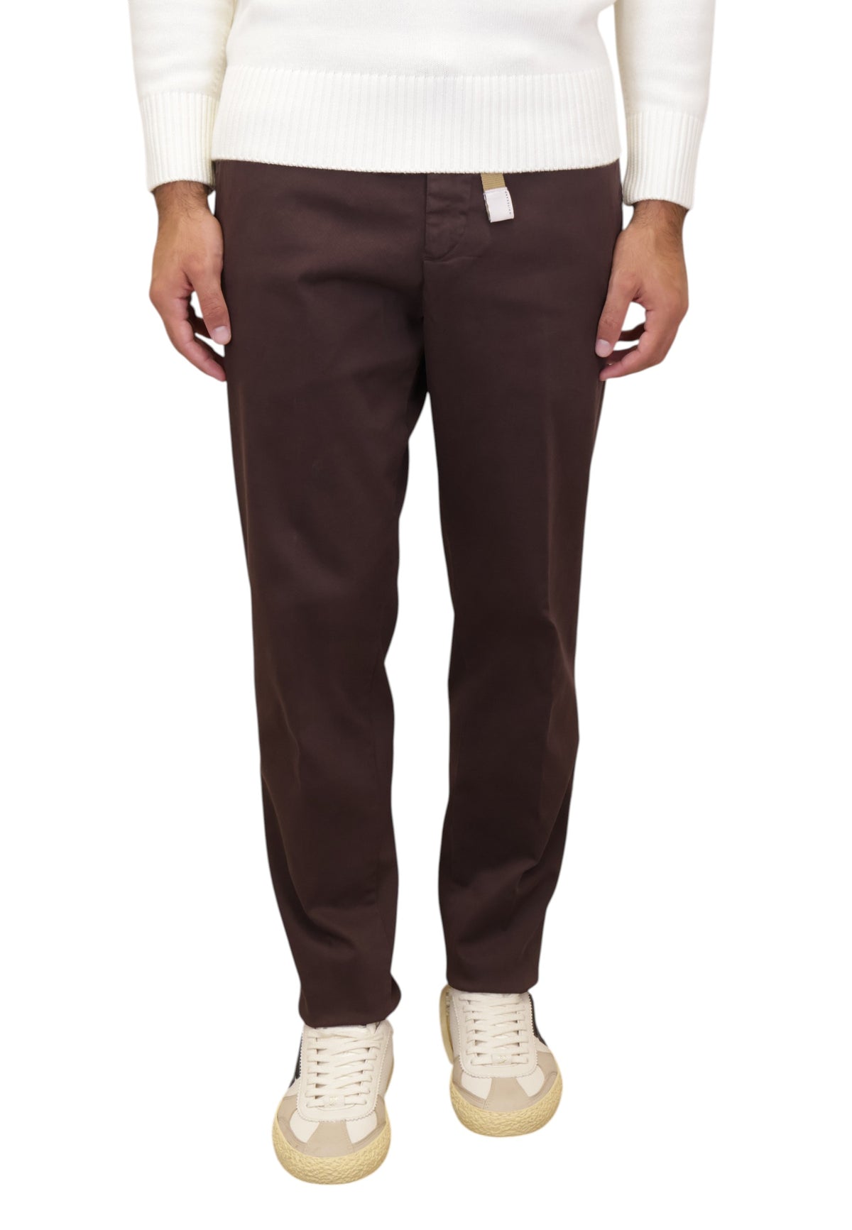 PANTALONI Marrone White Sand