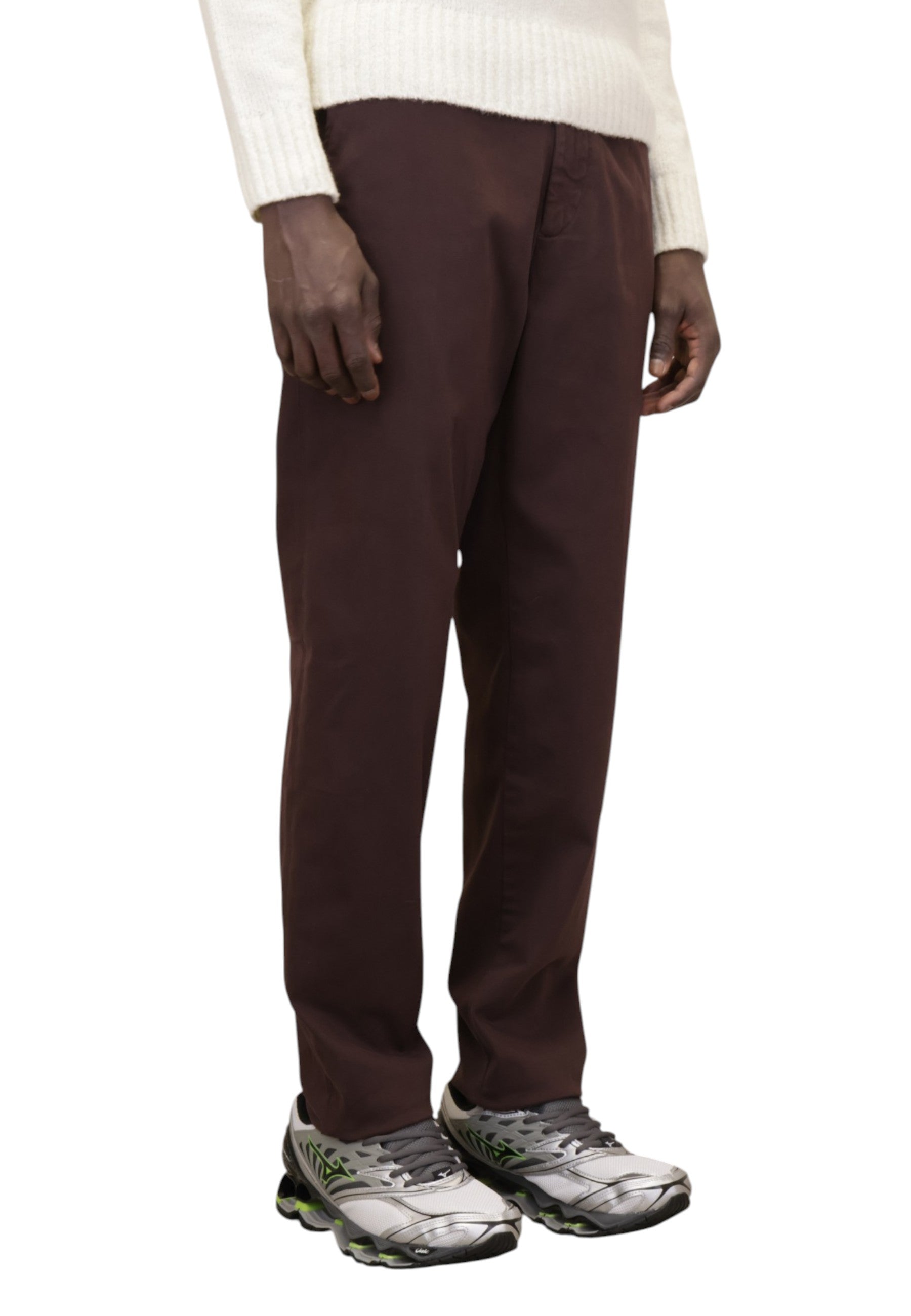 PANTALONI Marrone White Sand
