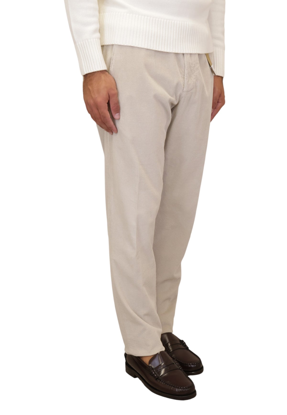 PANTALONI Panna White Sand