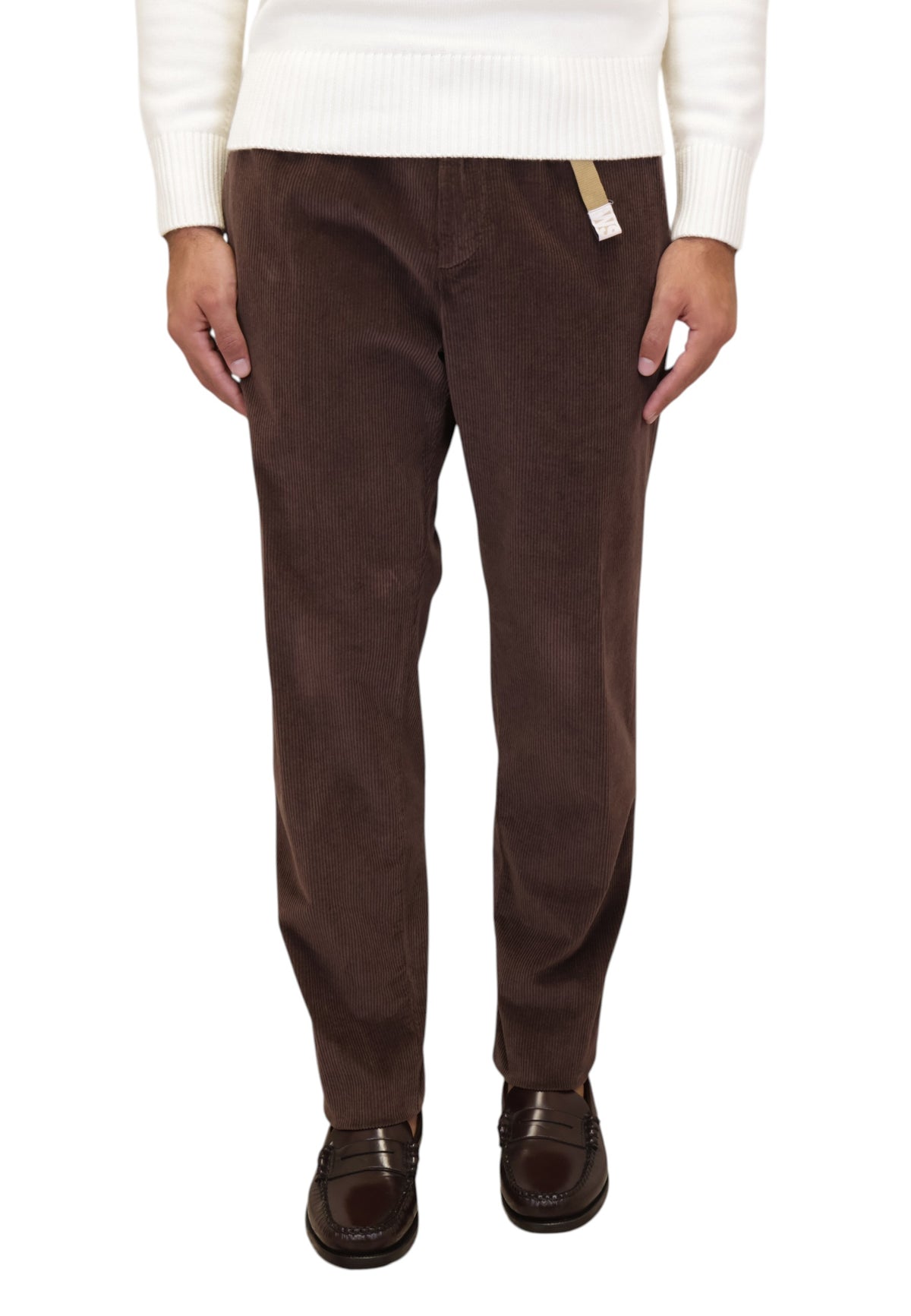 PANTALONI Marrone White Sand