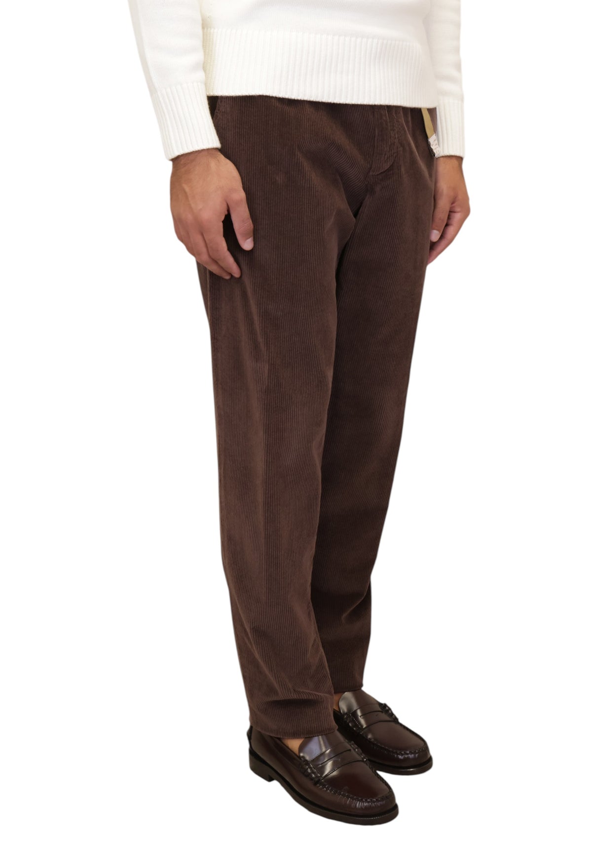 PANTALONI Marrone White Sand