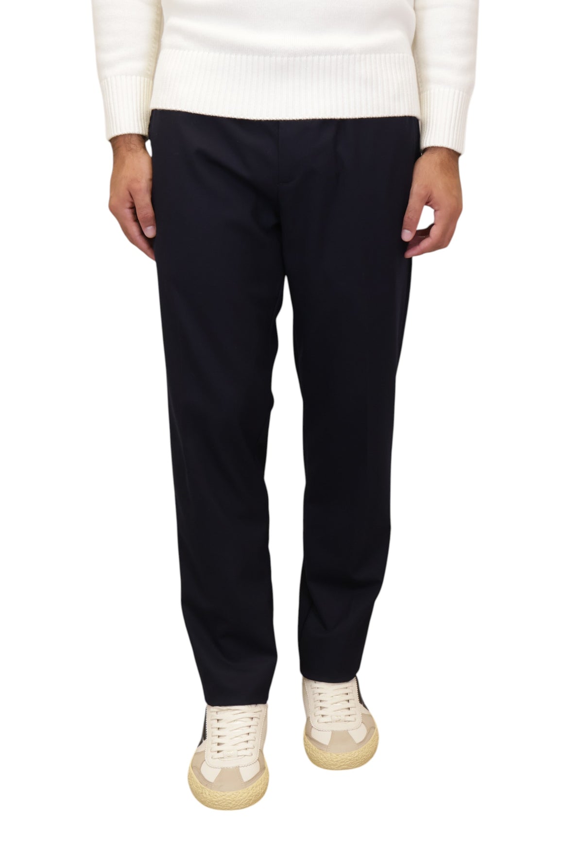 PANTALONI Blu White Sand