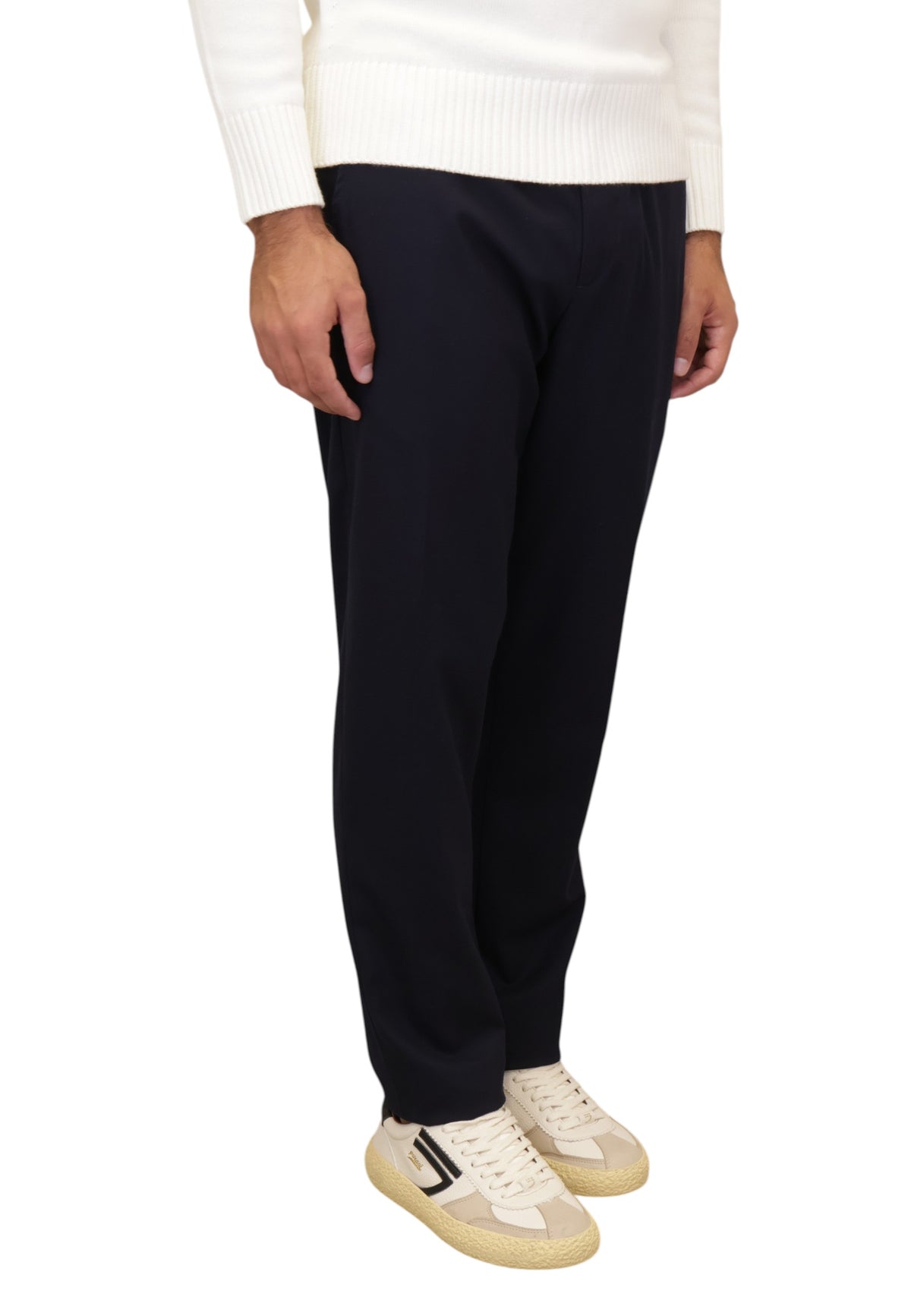 PANTALONI Blu White Sand