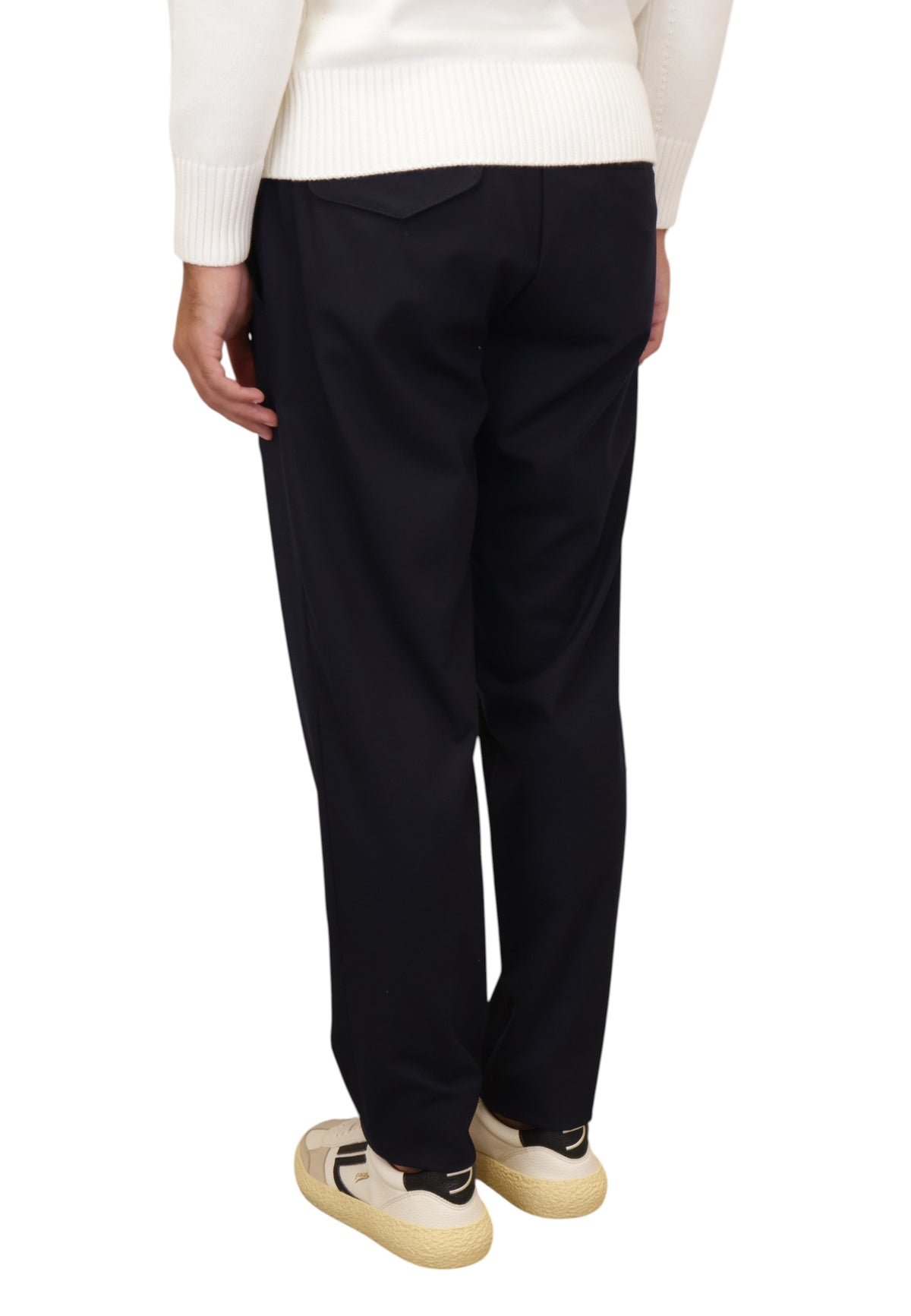 PANTALONI Blu White Sand