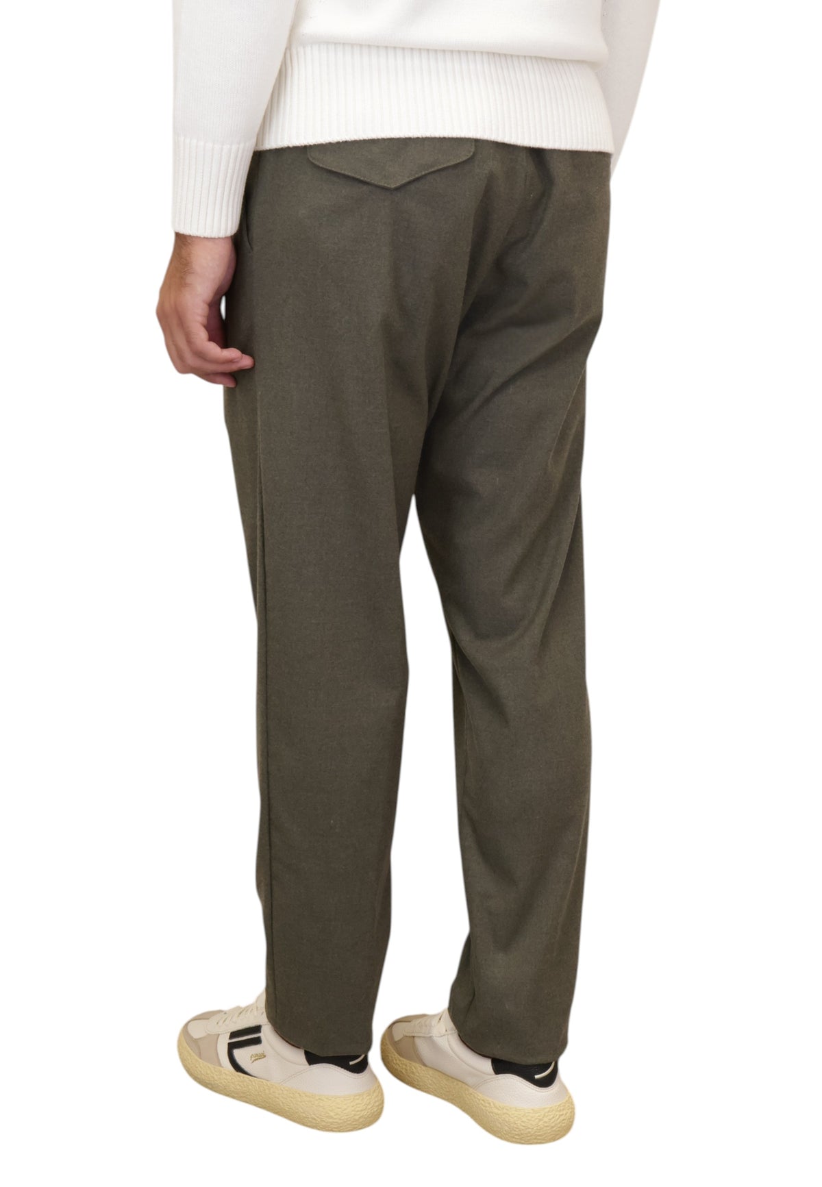 PANTALONI Verde White Sand