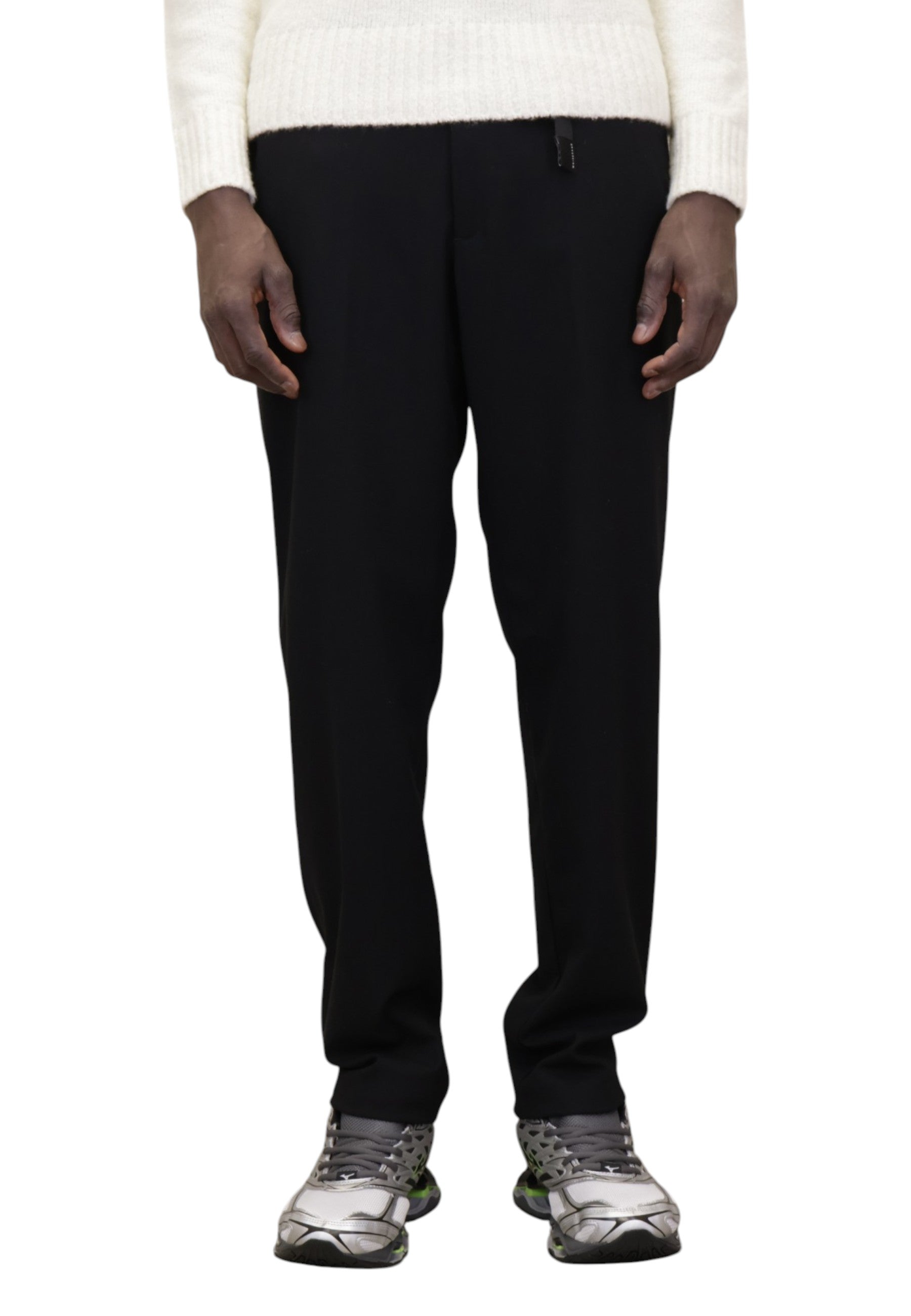 PANTALONI Nero White Sand