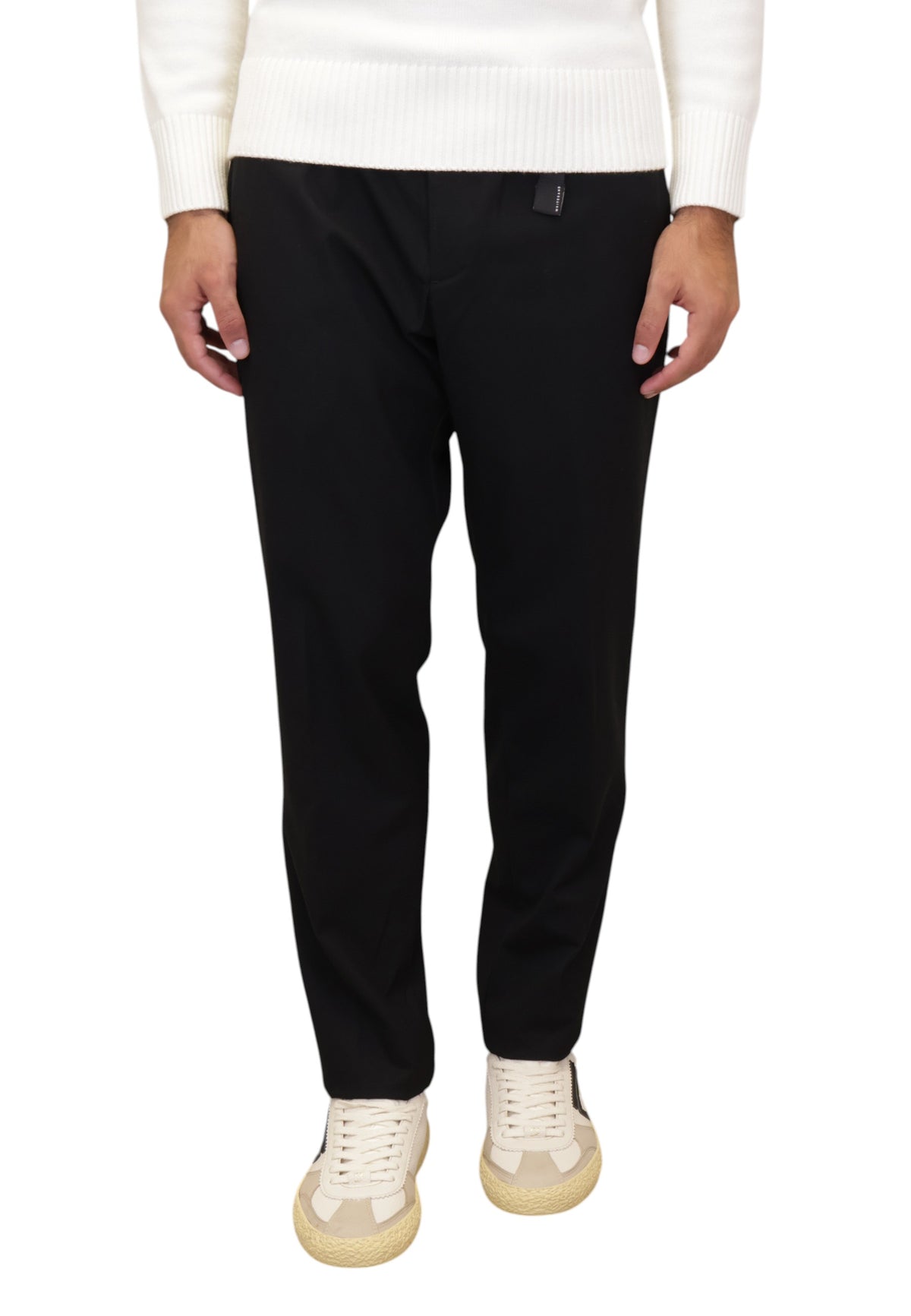 PANTALONI Nero White Sand