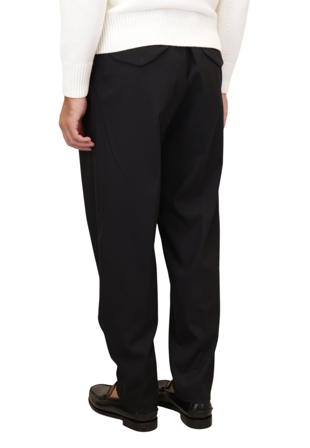 PANTALONI Nero White Sand