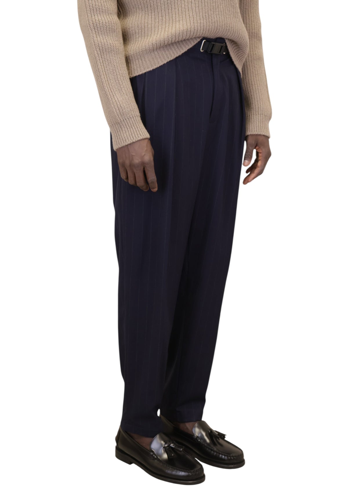 PANTALONI Blu White Sand