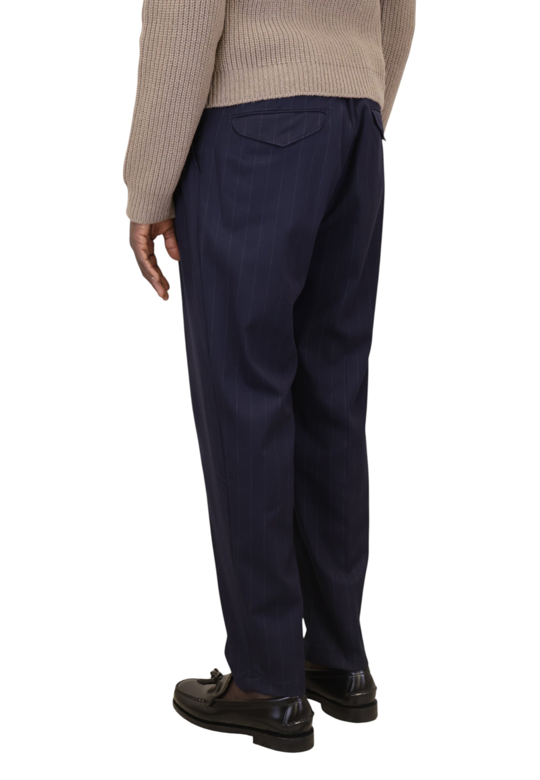 PANTALONI Blu White Sand