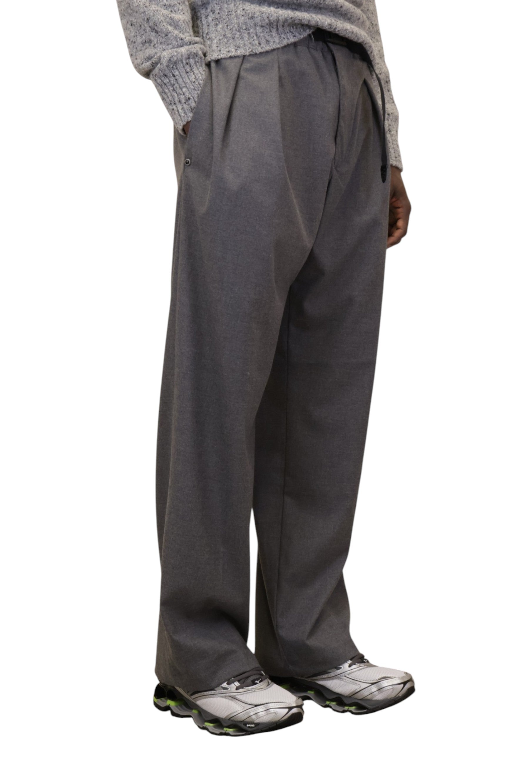 PANTALONI Grigio White Sand