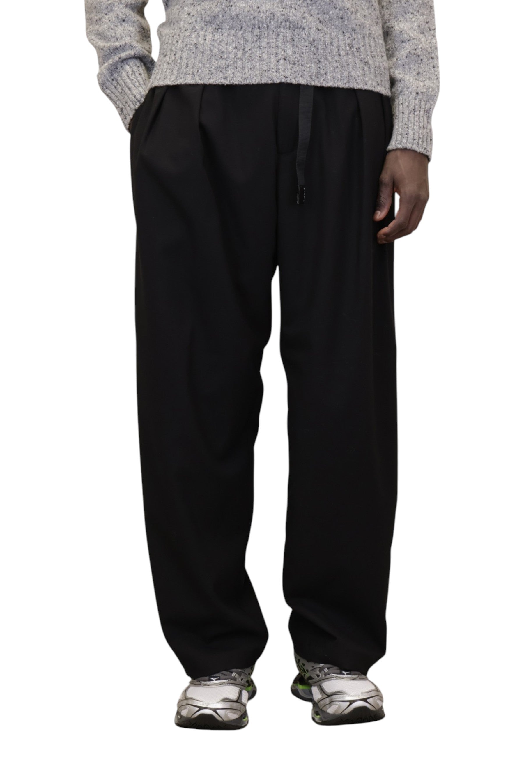 PANTALONI Nero White Sand