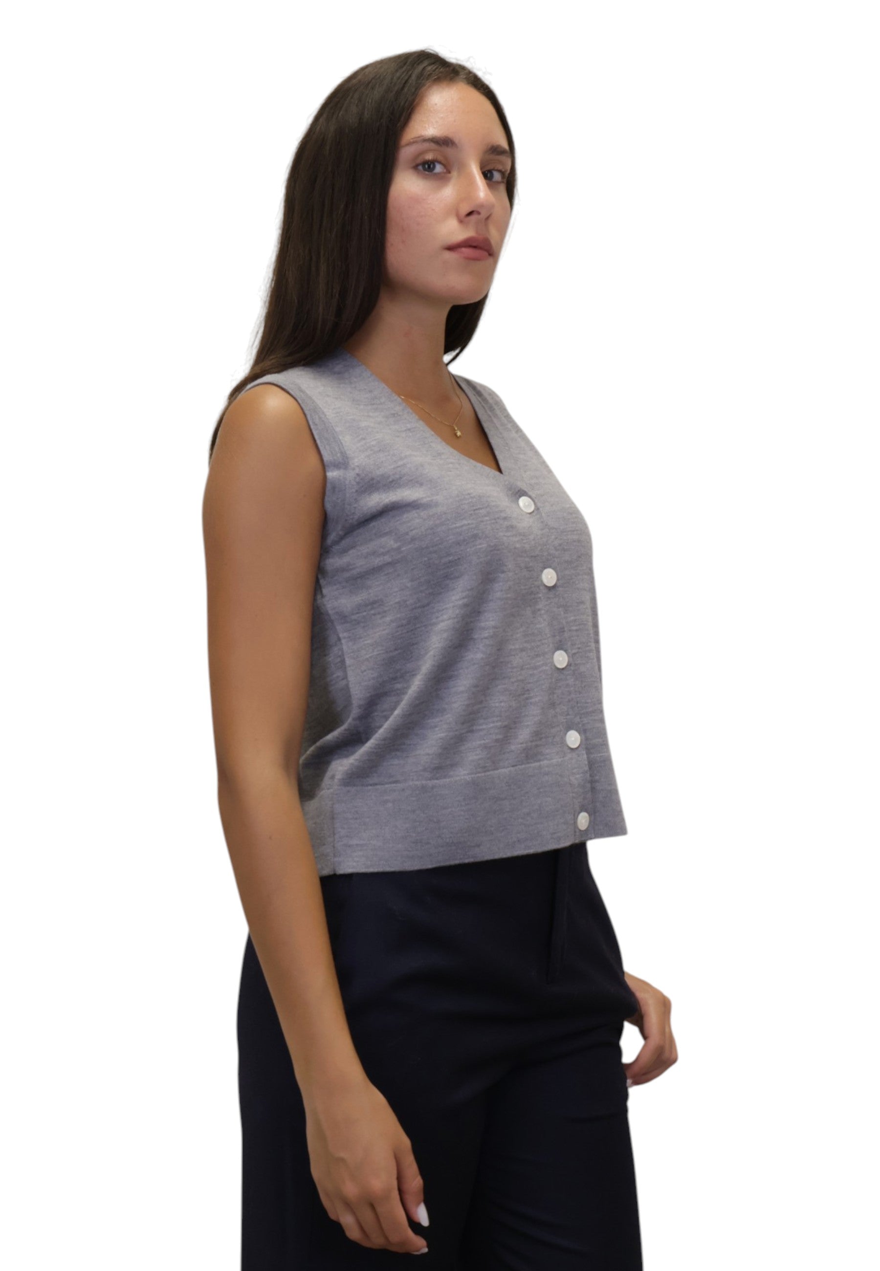 GILET Grigio Mm 1