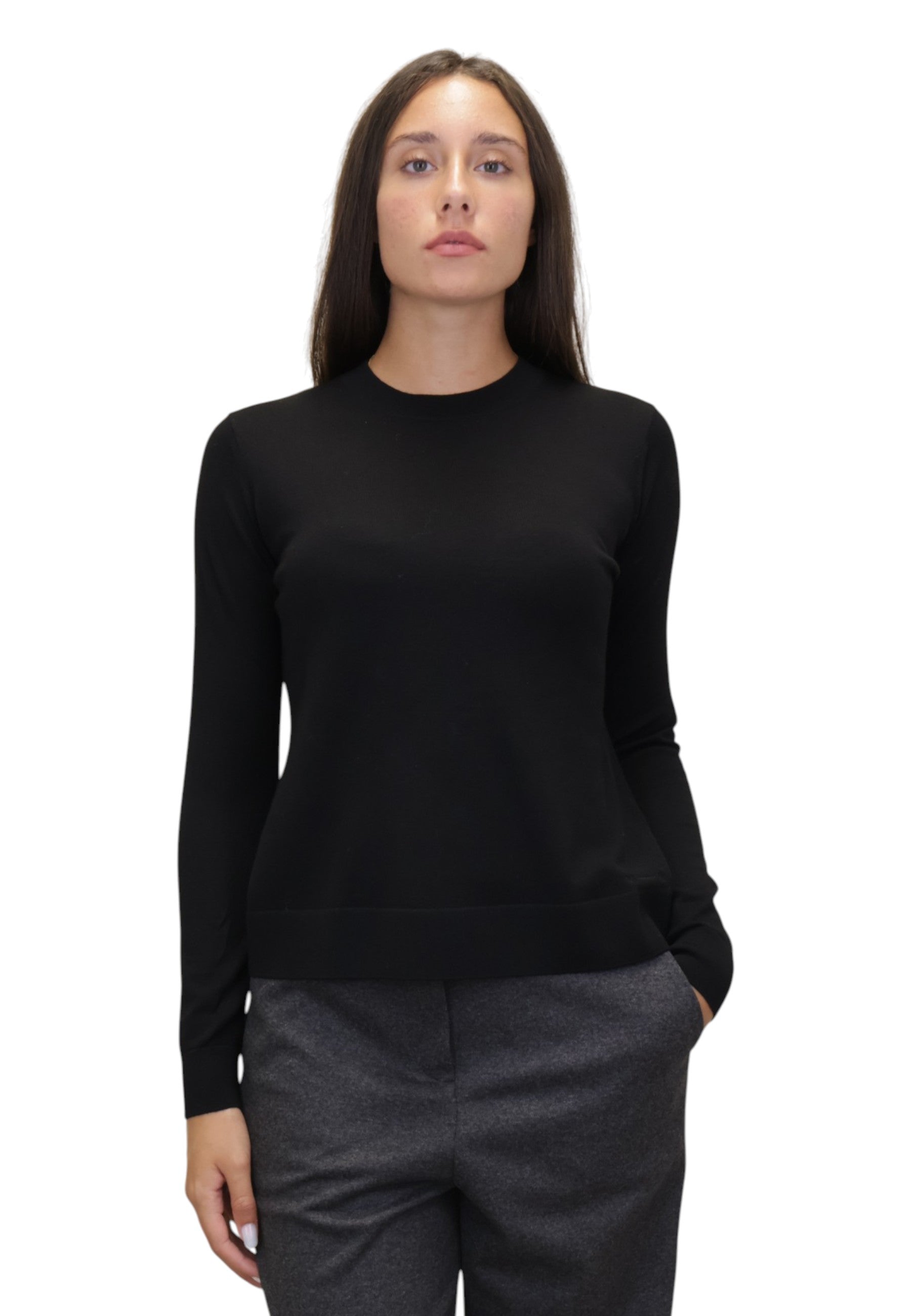 MAGLIE A GIROCOLLO Nero Mm 1
