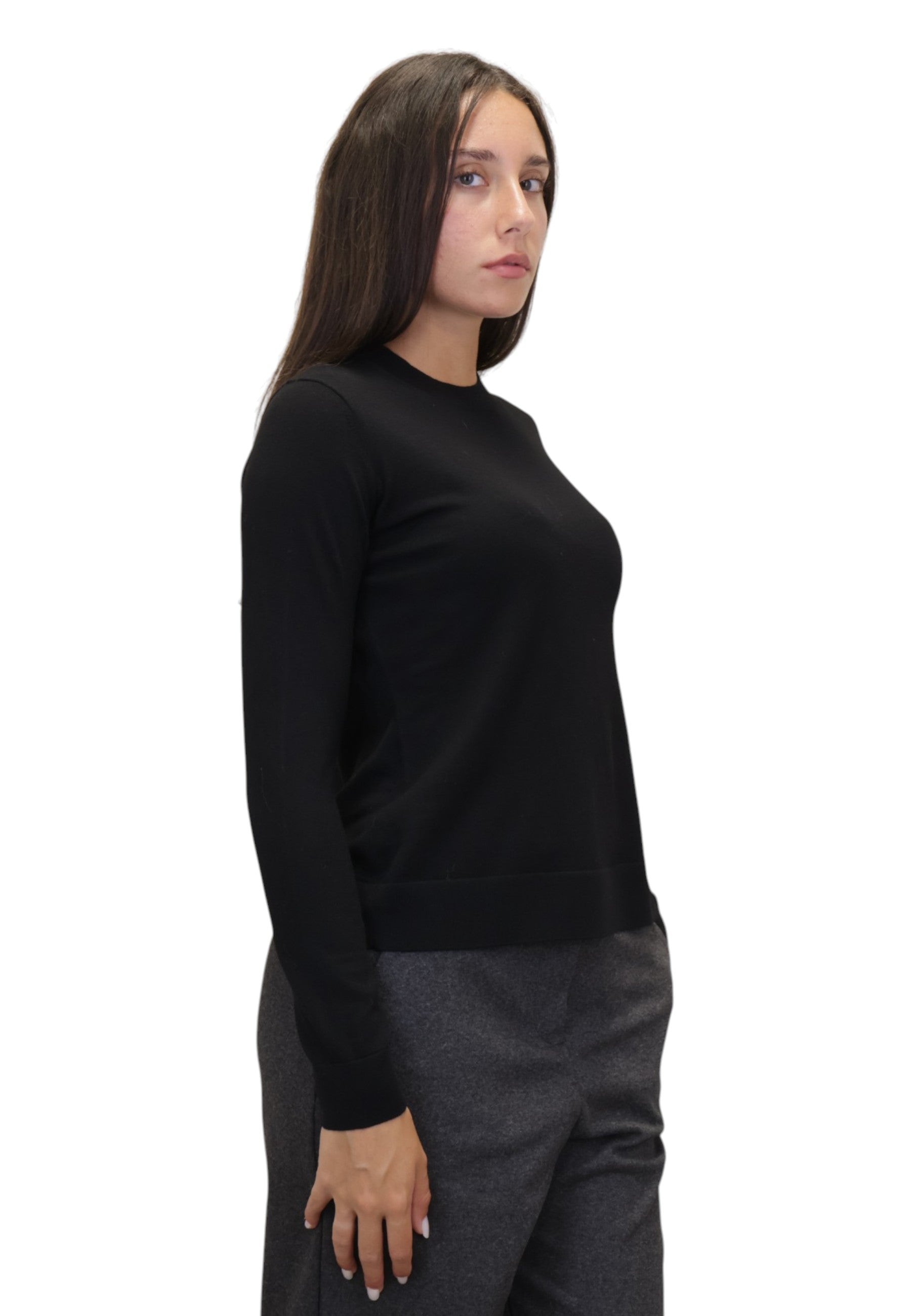 MAGLIE A GIROCOLLO Nero Mm 1