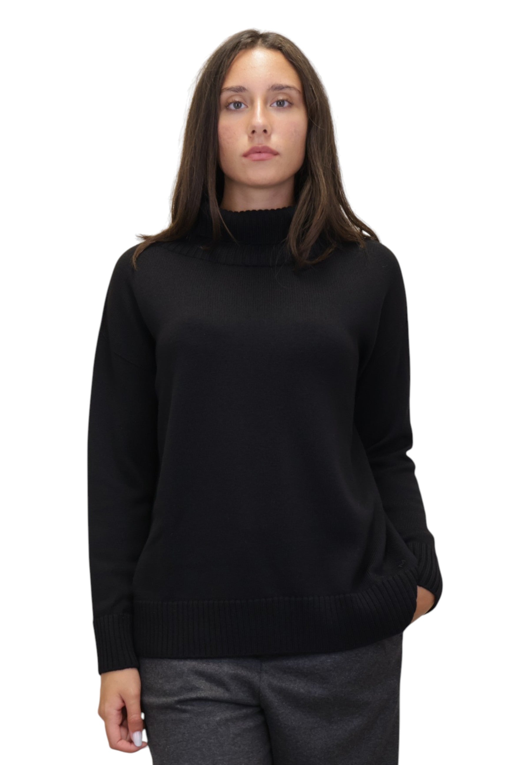 MAGLIE A LUPETTO Nero Mm 2