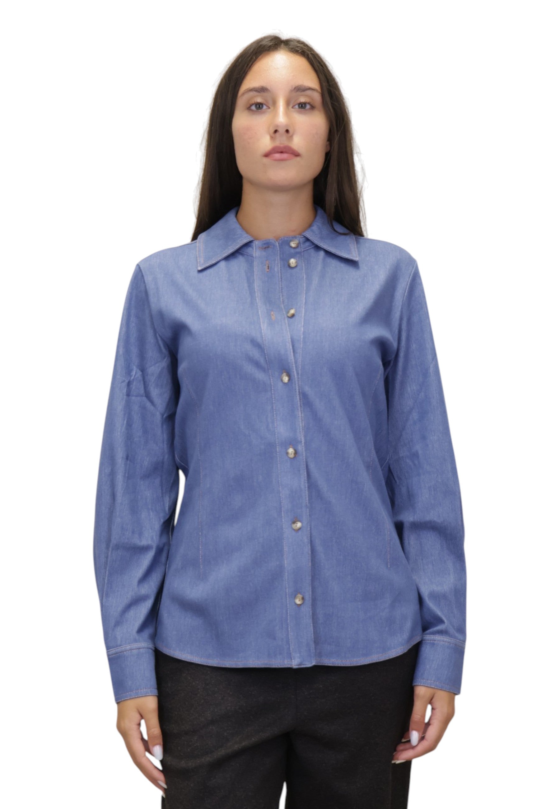 CAMICIE MANICA LUNGA Azzurro Mm 1