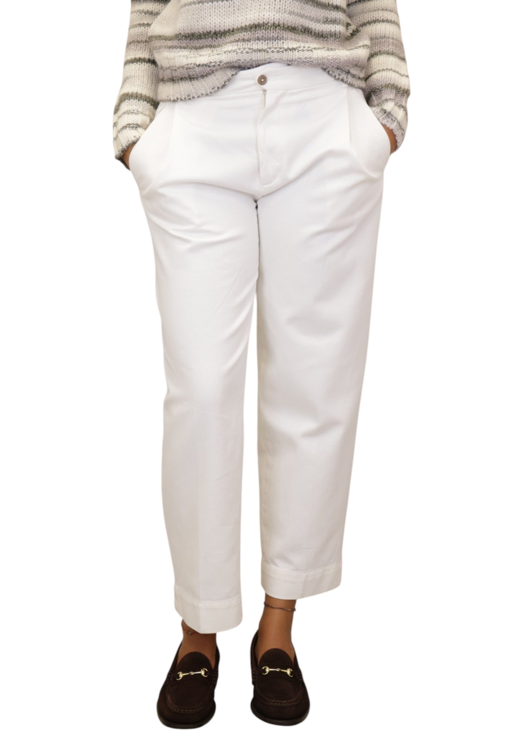 PANTALONI Bianco Briglia Genderless 1949