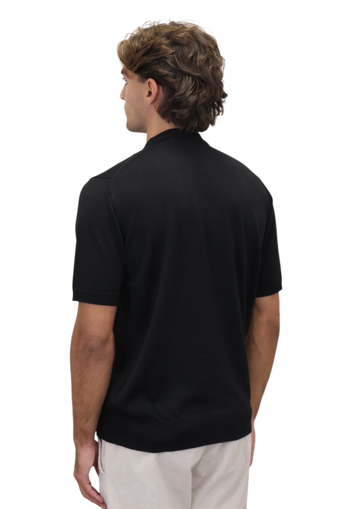 MAGLIE A GIROCOLLO Nero Altea