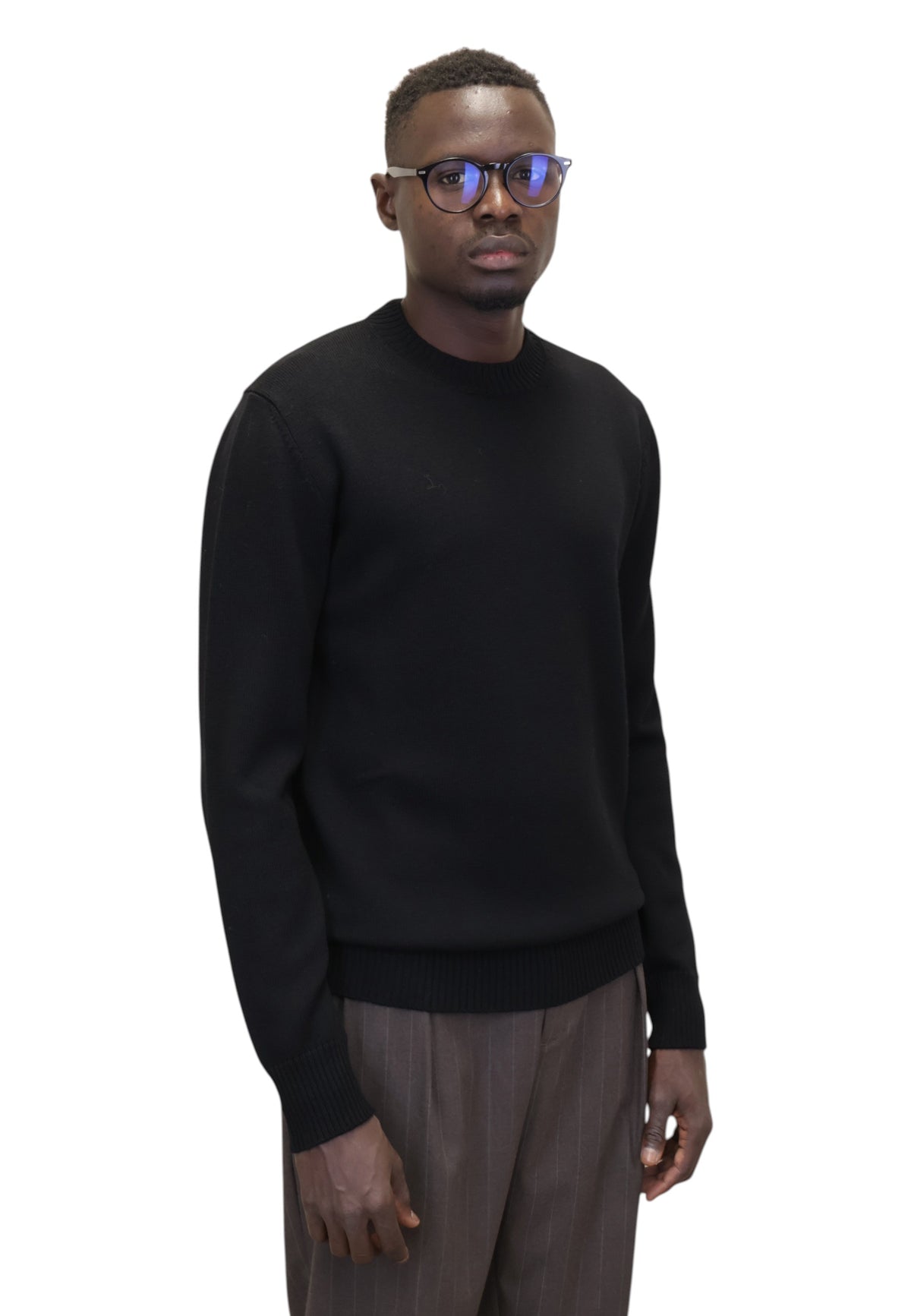 MAGLIE A GIROCOLLO Nero Altea