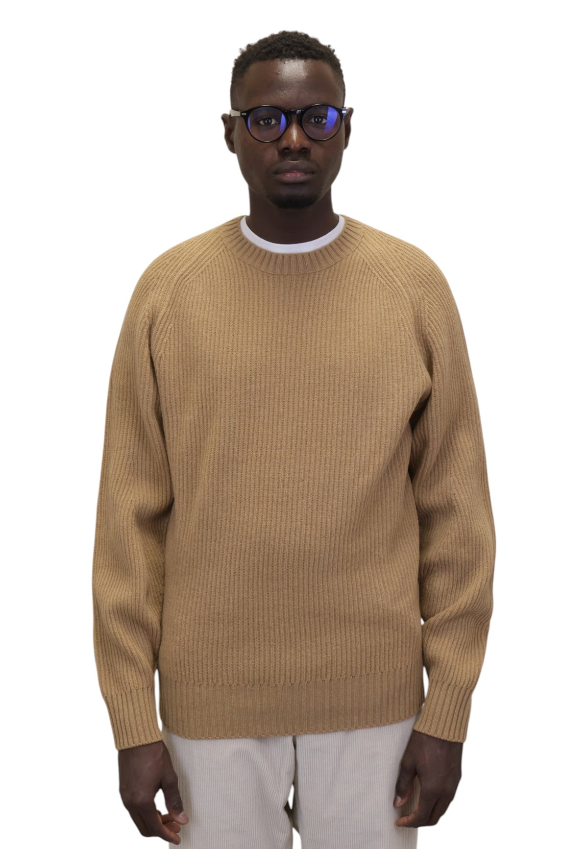 MAGLIE A GIROCOLLO Beige Altea