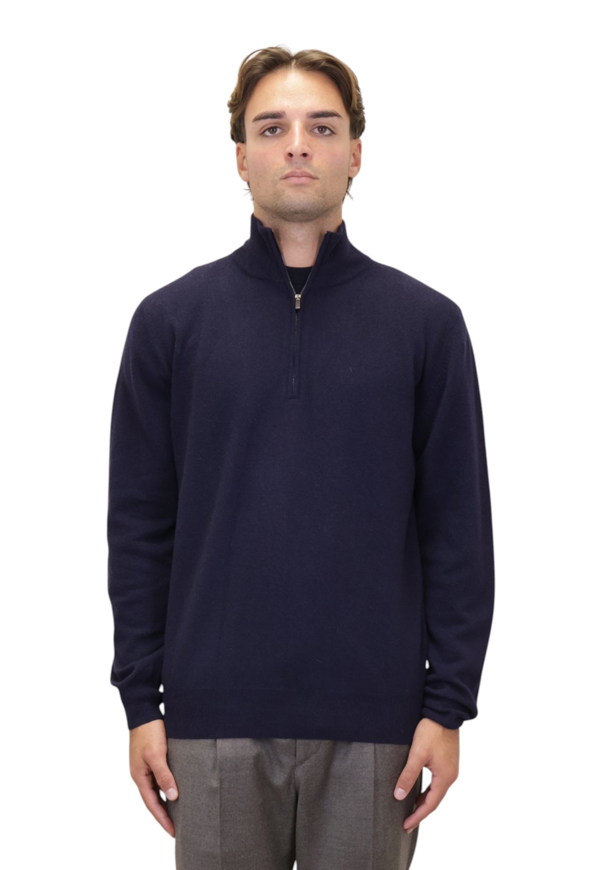 MAGLIE CON ZIP Blu Altea