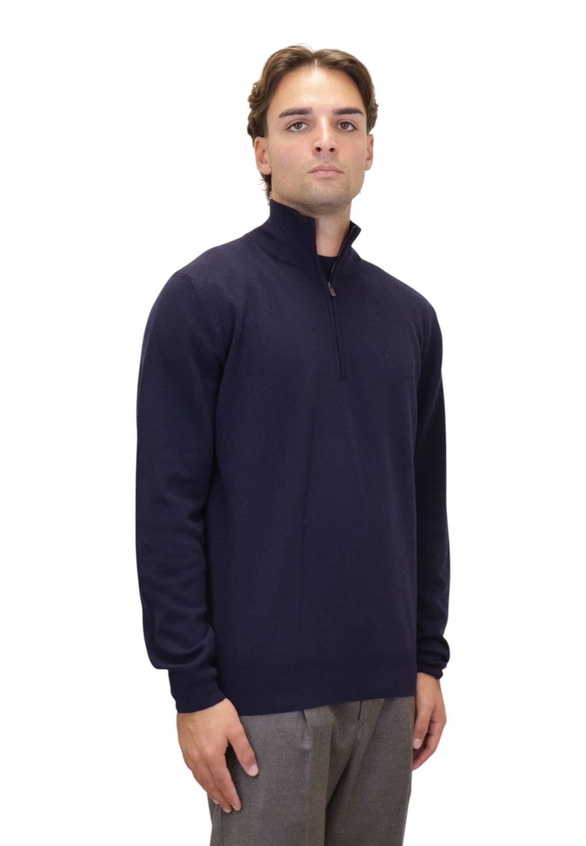 MAGLIE CON ZIP Blu Altea