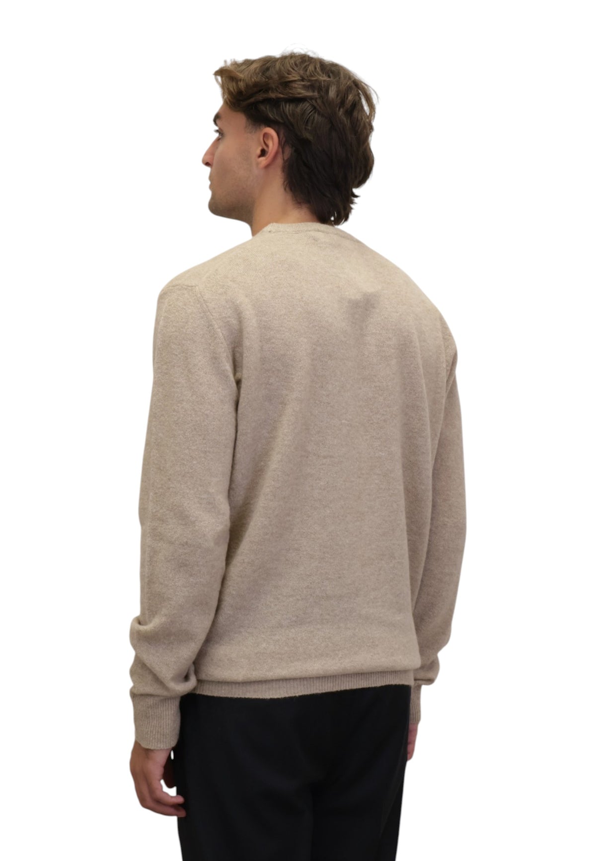 GIROCOLLO MANICA LUNGA Beige Altea
