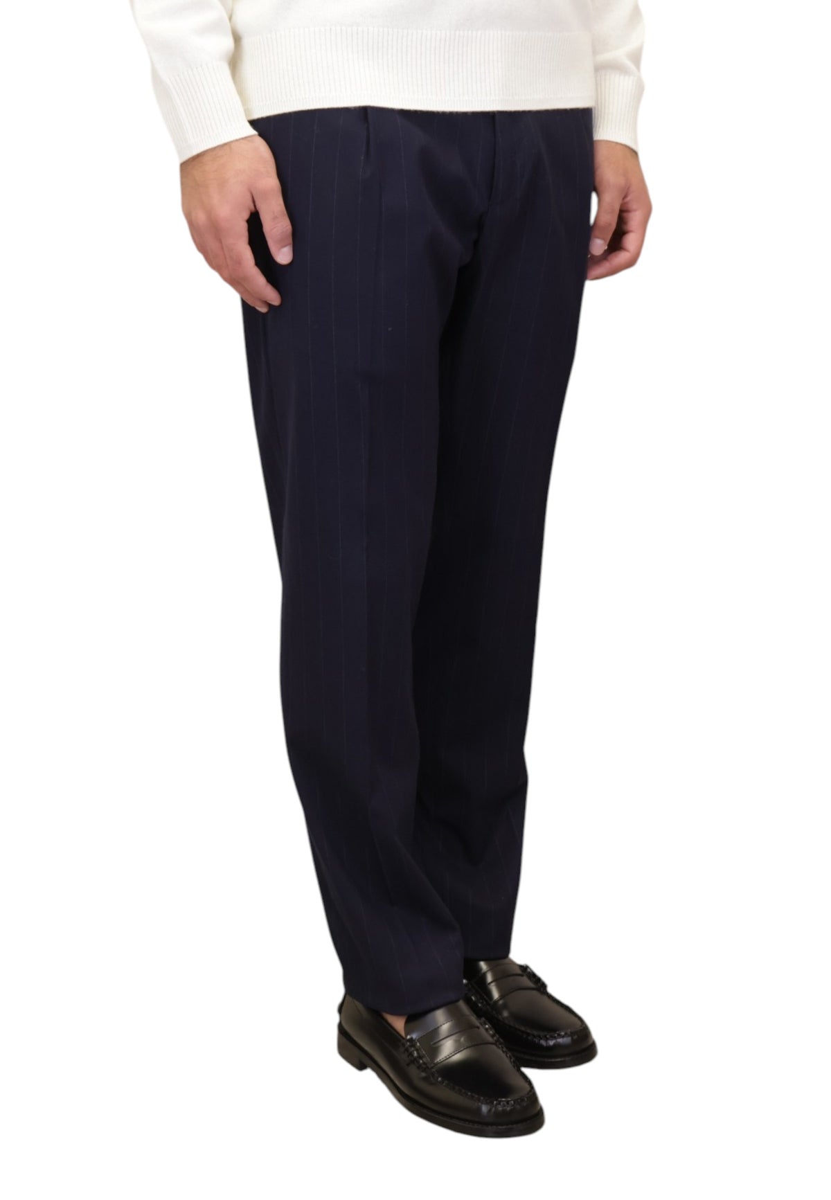 PANTALONI Blu Bottega Marchigiana