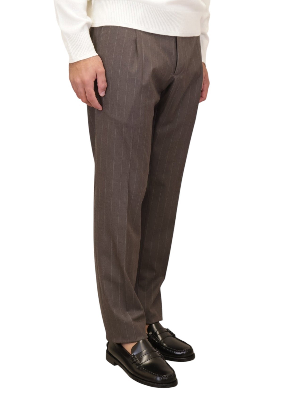 PANTALONI Marrone Bottega Marchigiana