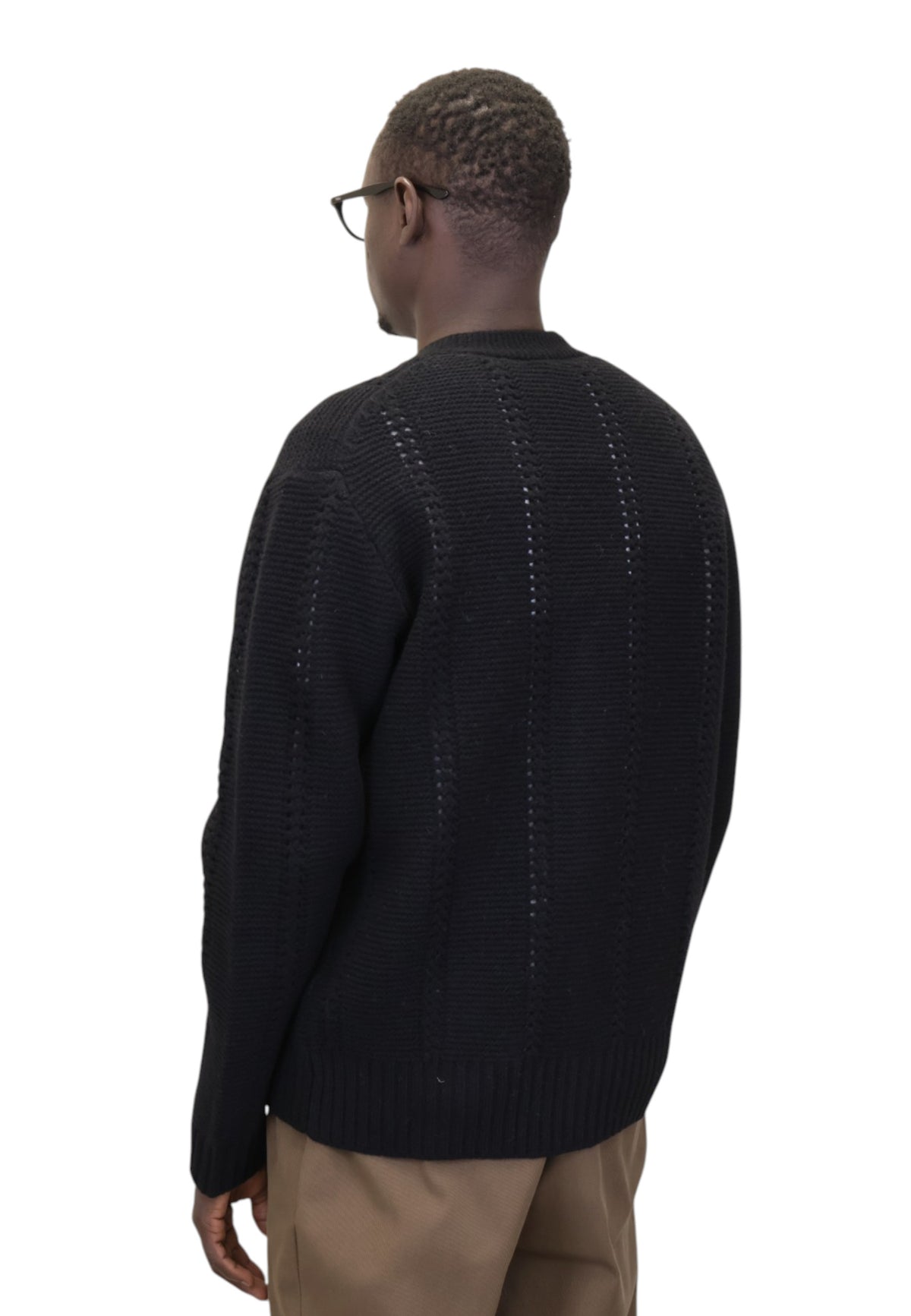CARDIGAN Nero Daniele Fiesoli