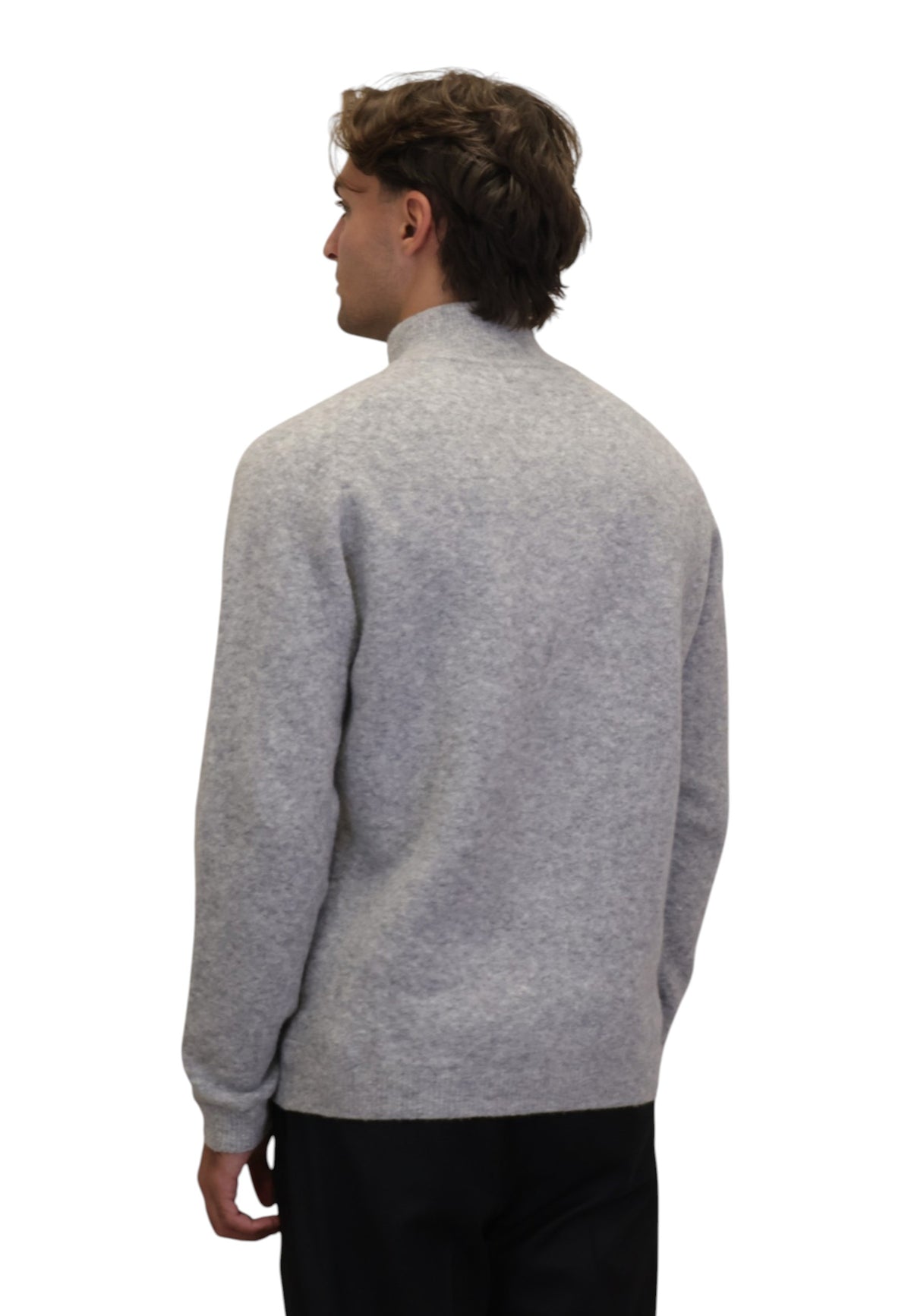 MAGLIE CON ZIP Grigio Daniele Fiesoli