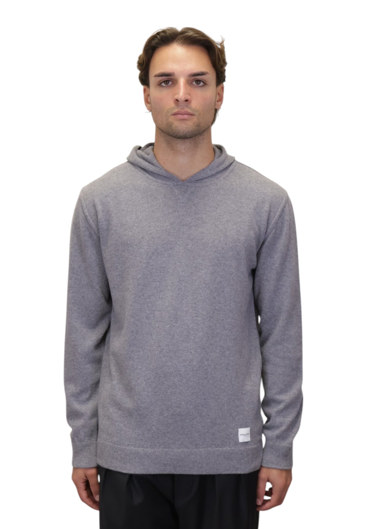 MAGLIE CON CAPPUCCIO Grigio Daniele Fiesoli