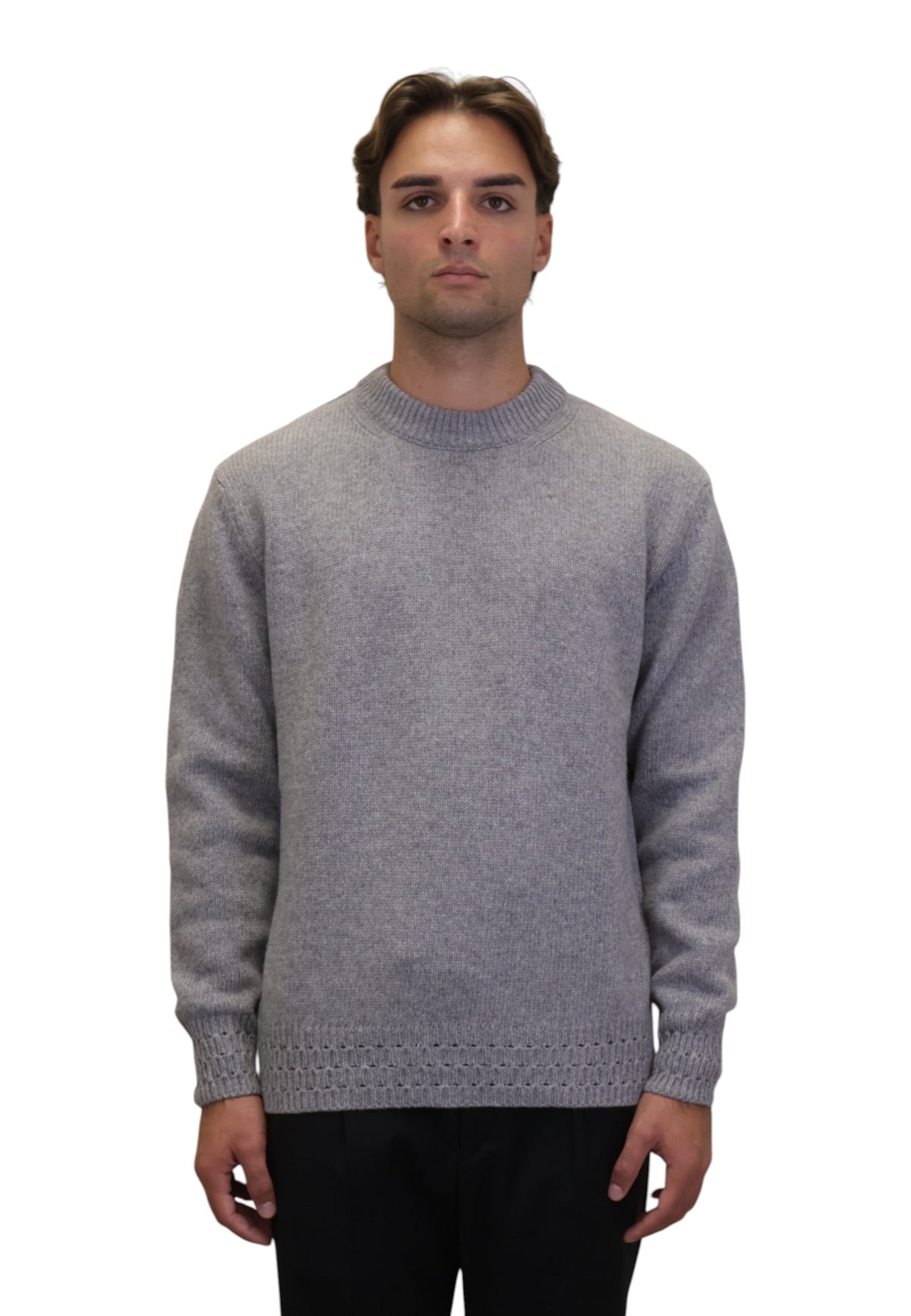 MAGLIE A GIROCOLLO Grigio Daniele Fiesoli