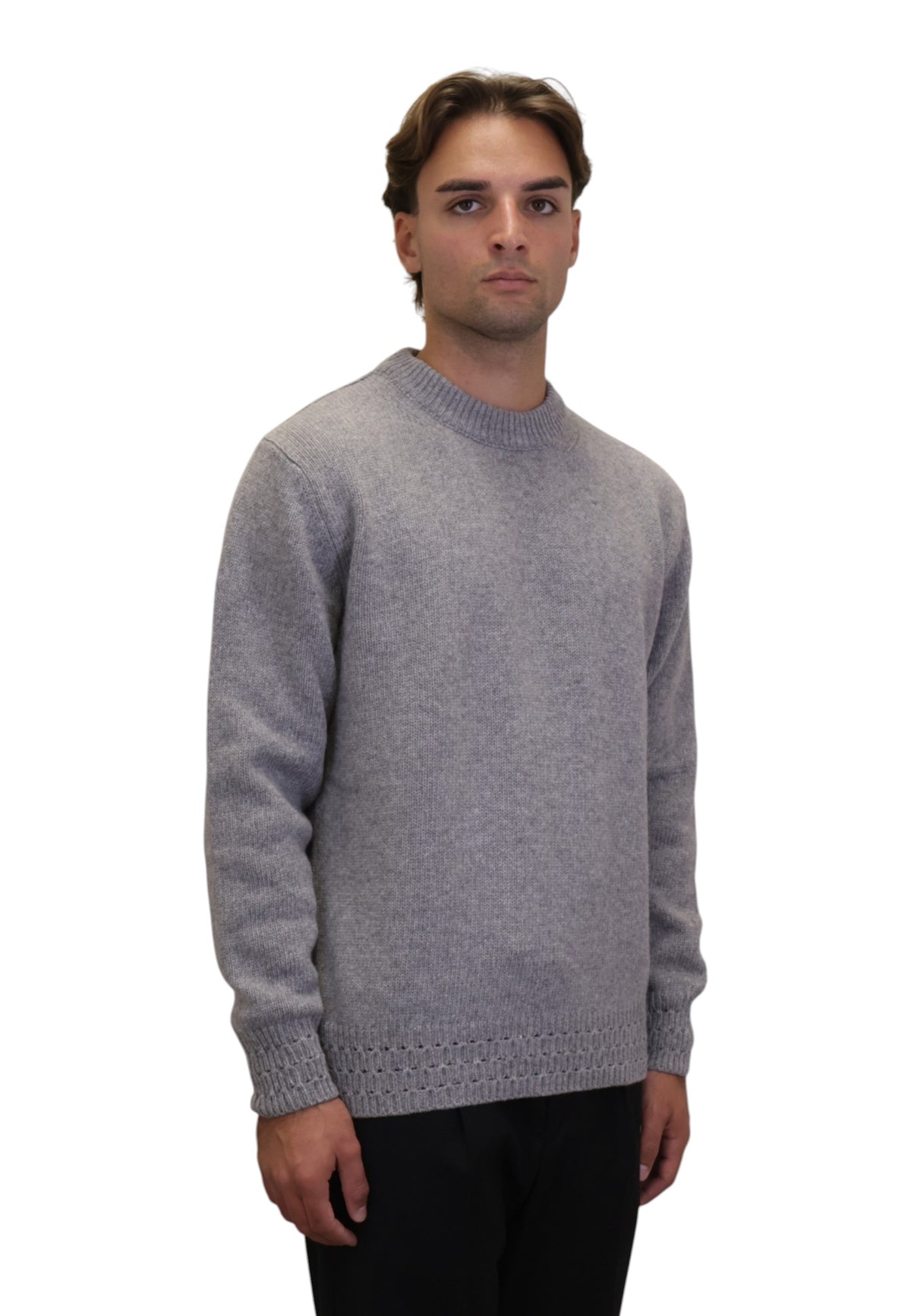 MAGLIE A GIROCOLLO Grigio Daniele Fiesoli