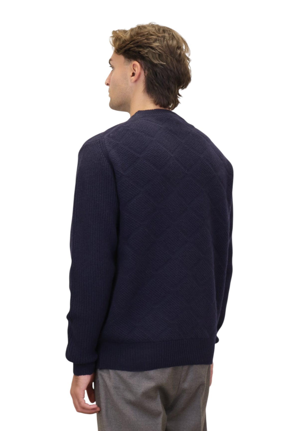 MAGLIE A GIROCOLLO Blu Daniele Fiesoli