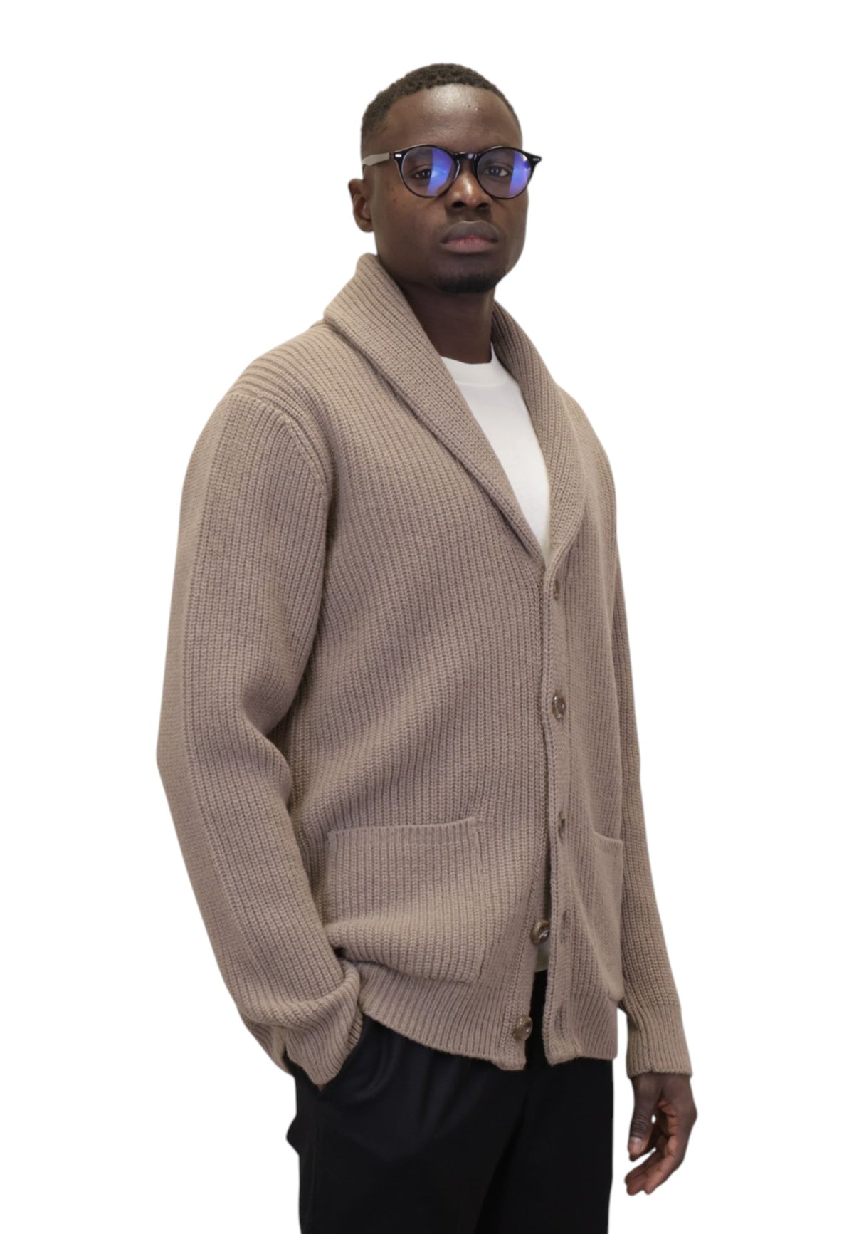CARDIGAN Beige Daniele Fiesoli