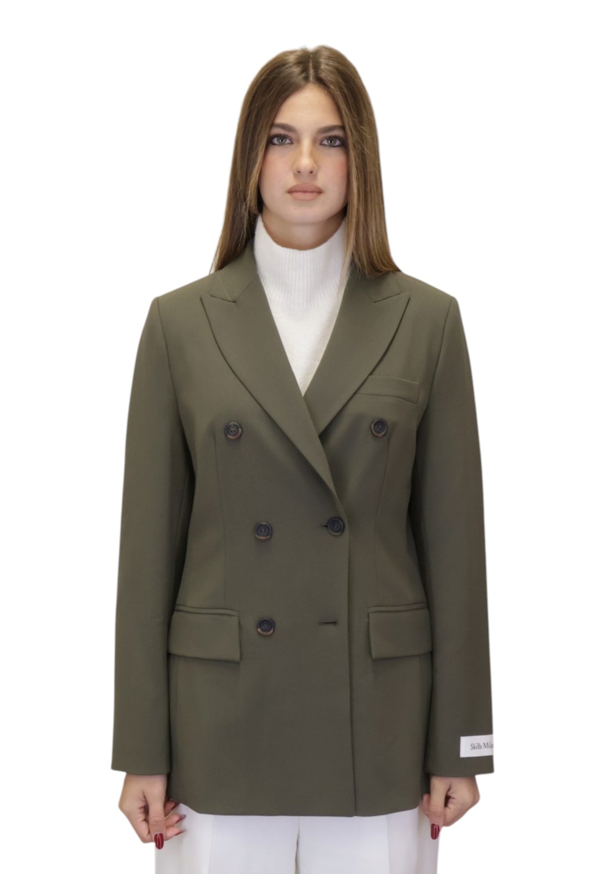 BLAZER DOPPIOPETTO Verde Skills Milano