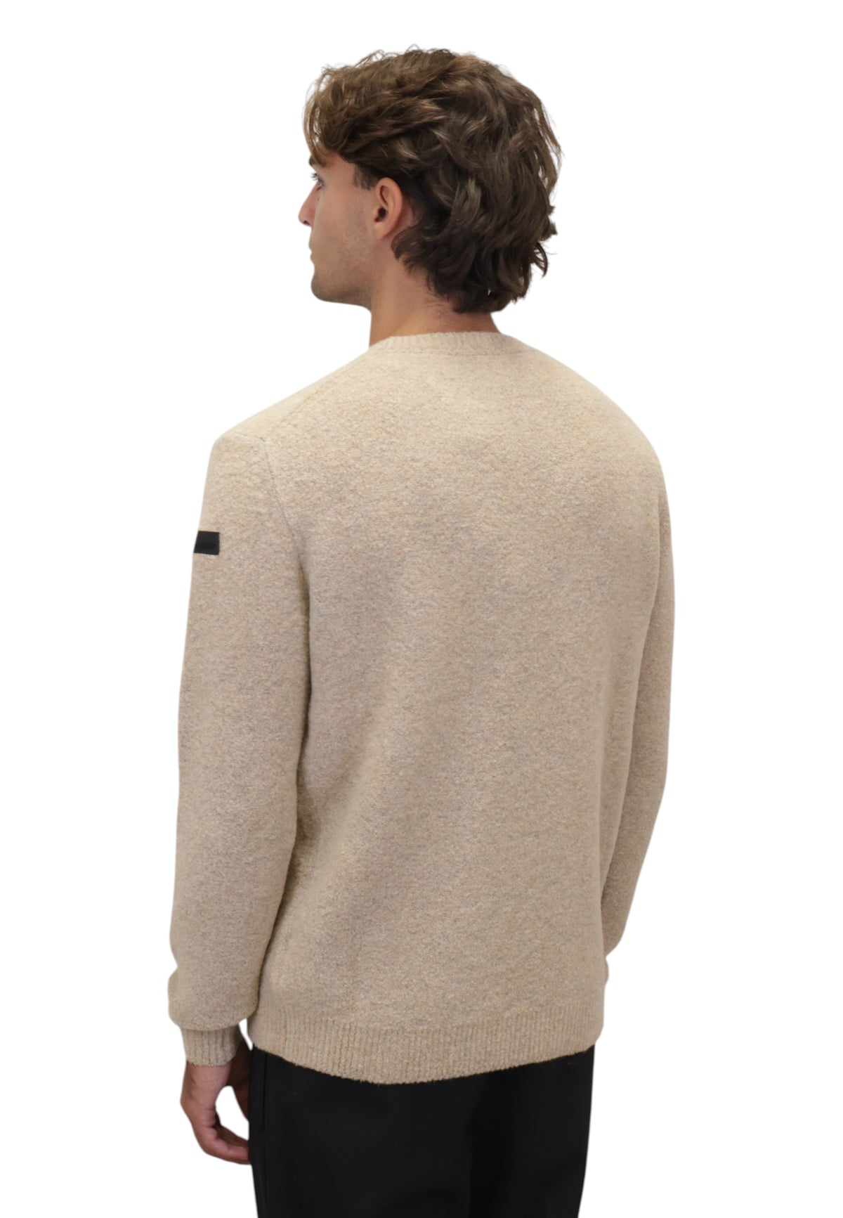 MAGLIE A GIROCOLLO Beige Rrd