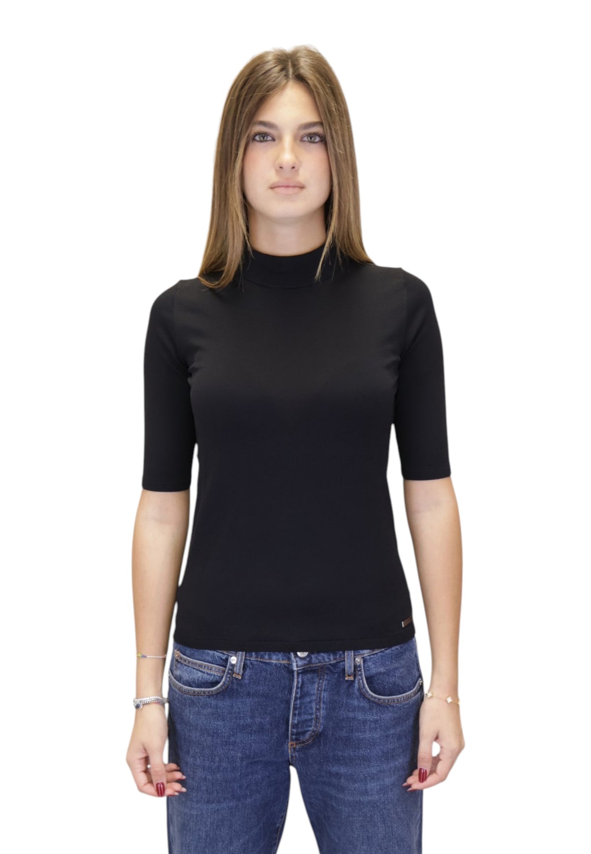 MAGLIE A LUPETTO Nero Rrd