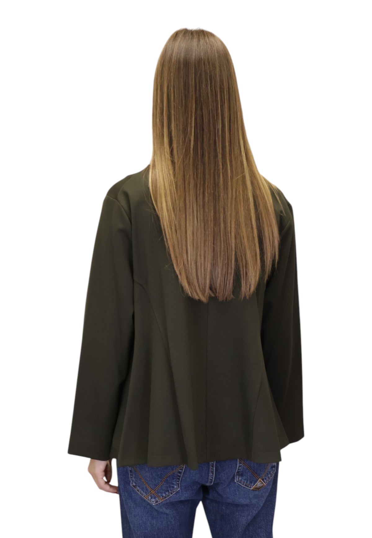 MAGLIE A GIROCOLLO Verde Meimei J