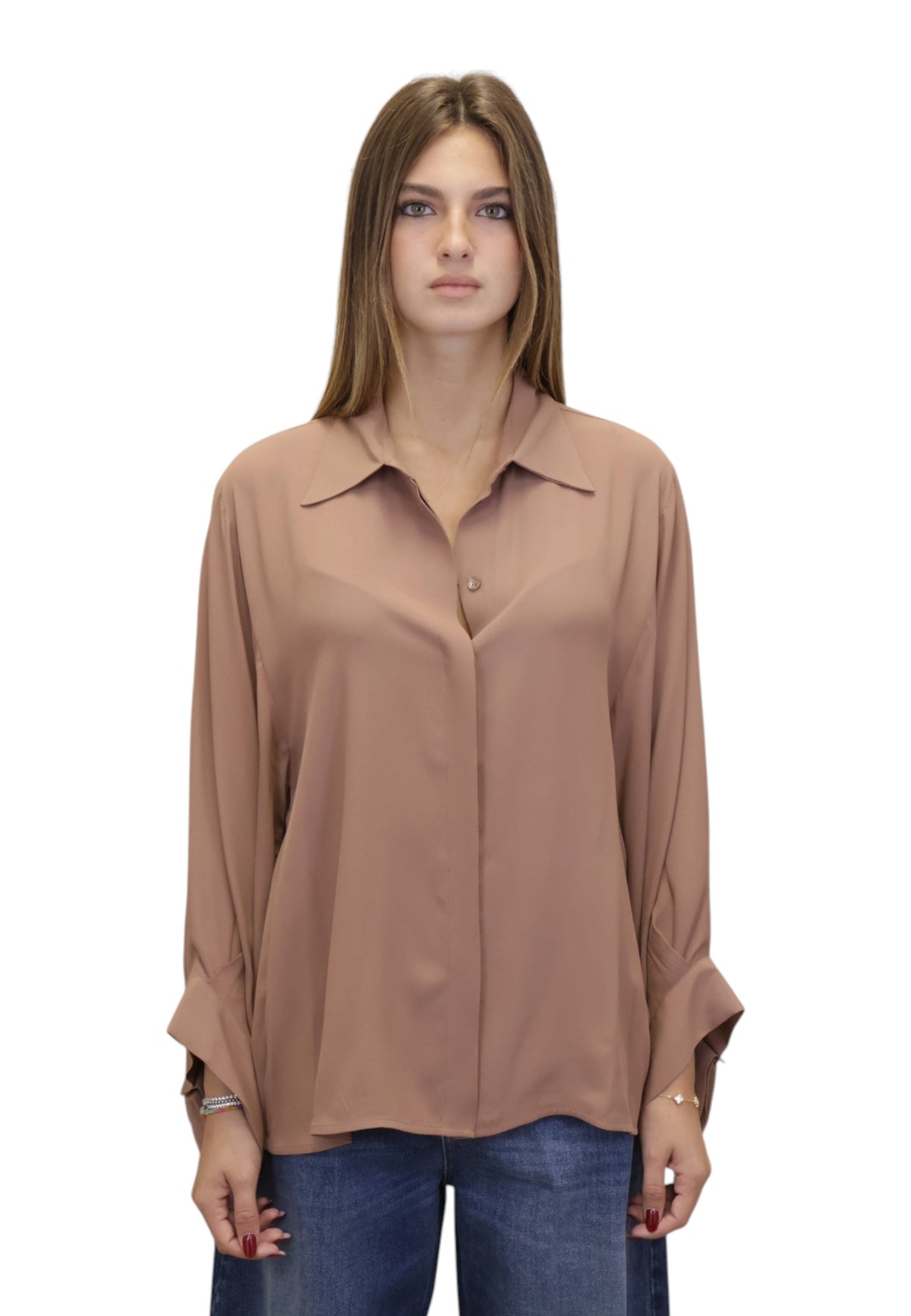 CAMICIE MANICA LUNGA Beige Meimei J