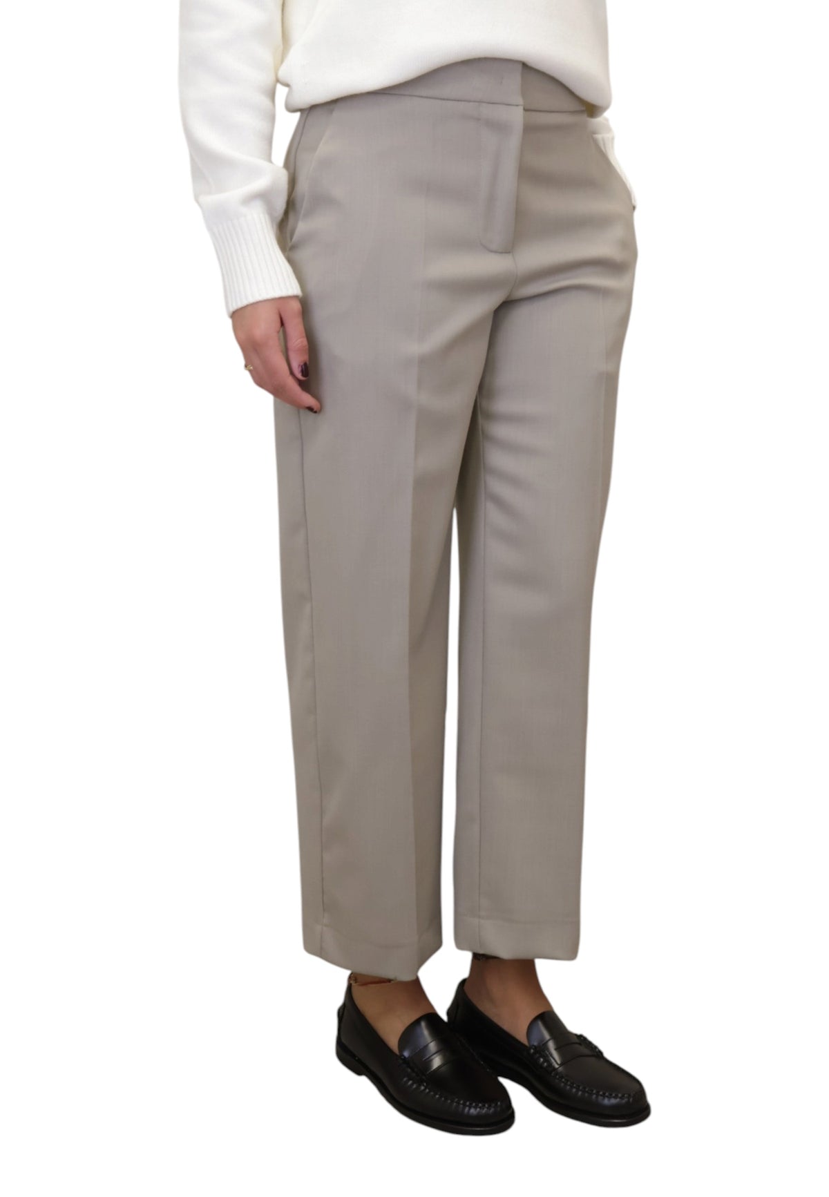 PANTALONI Beige Meimei J