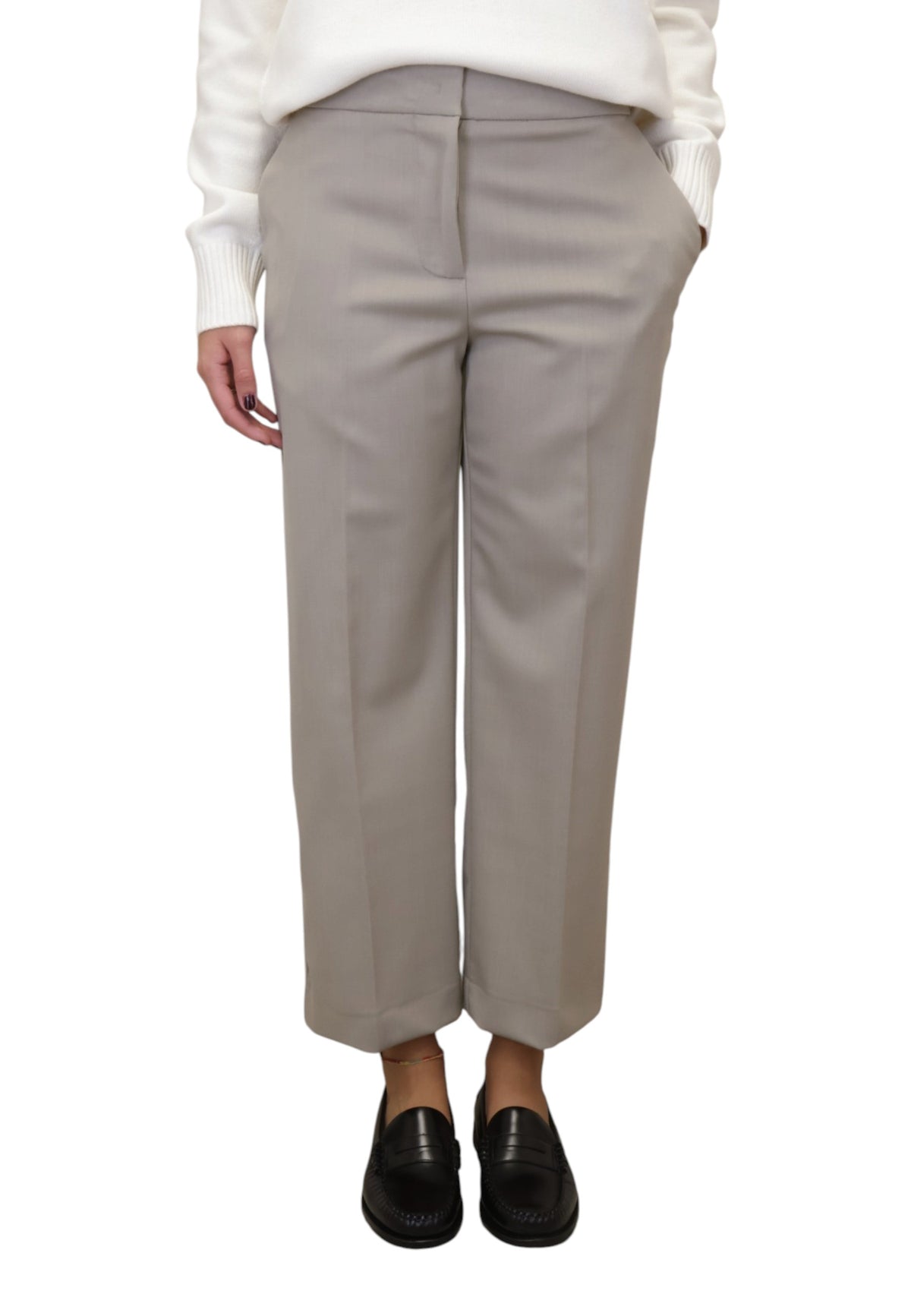 PANTALONI Beige Meimei J