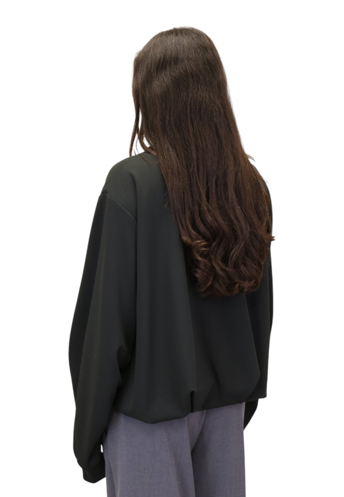 MAGLIE A GIROCOLLO Verde Meimei J