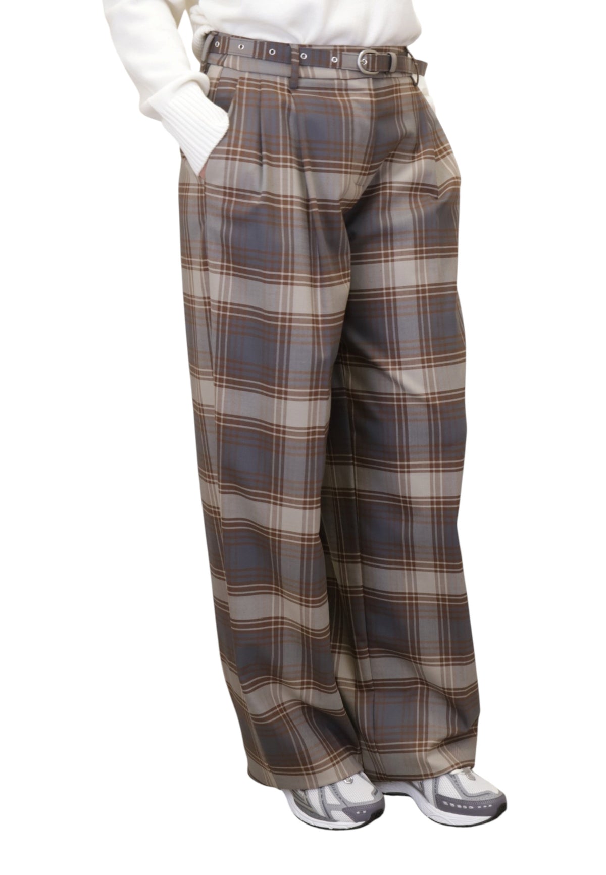 PANTALONI Marrone Meimei J